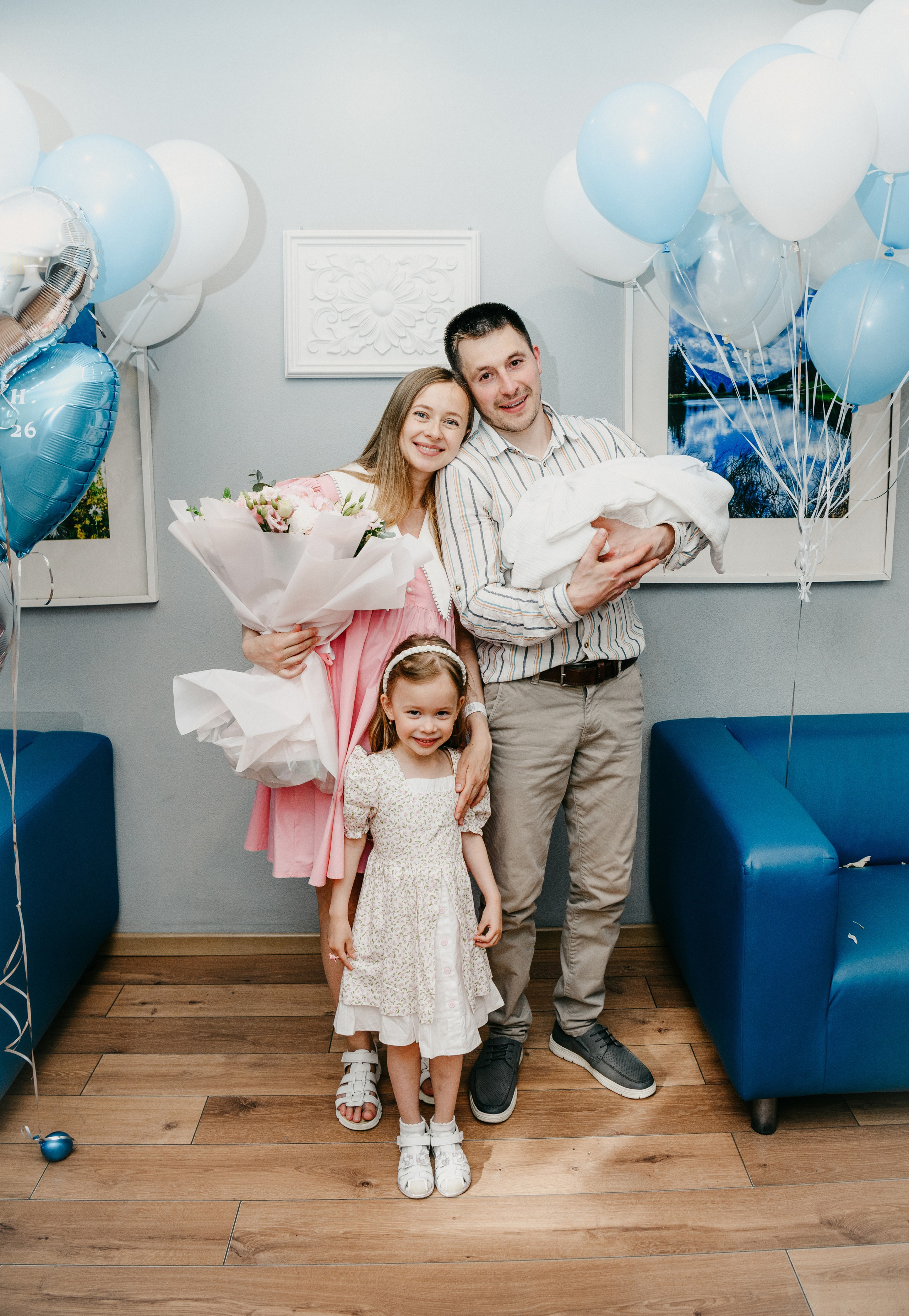 Выписка Ивана. Фотограф на выписку из роддома в Москве и МО