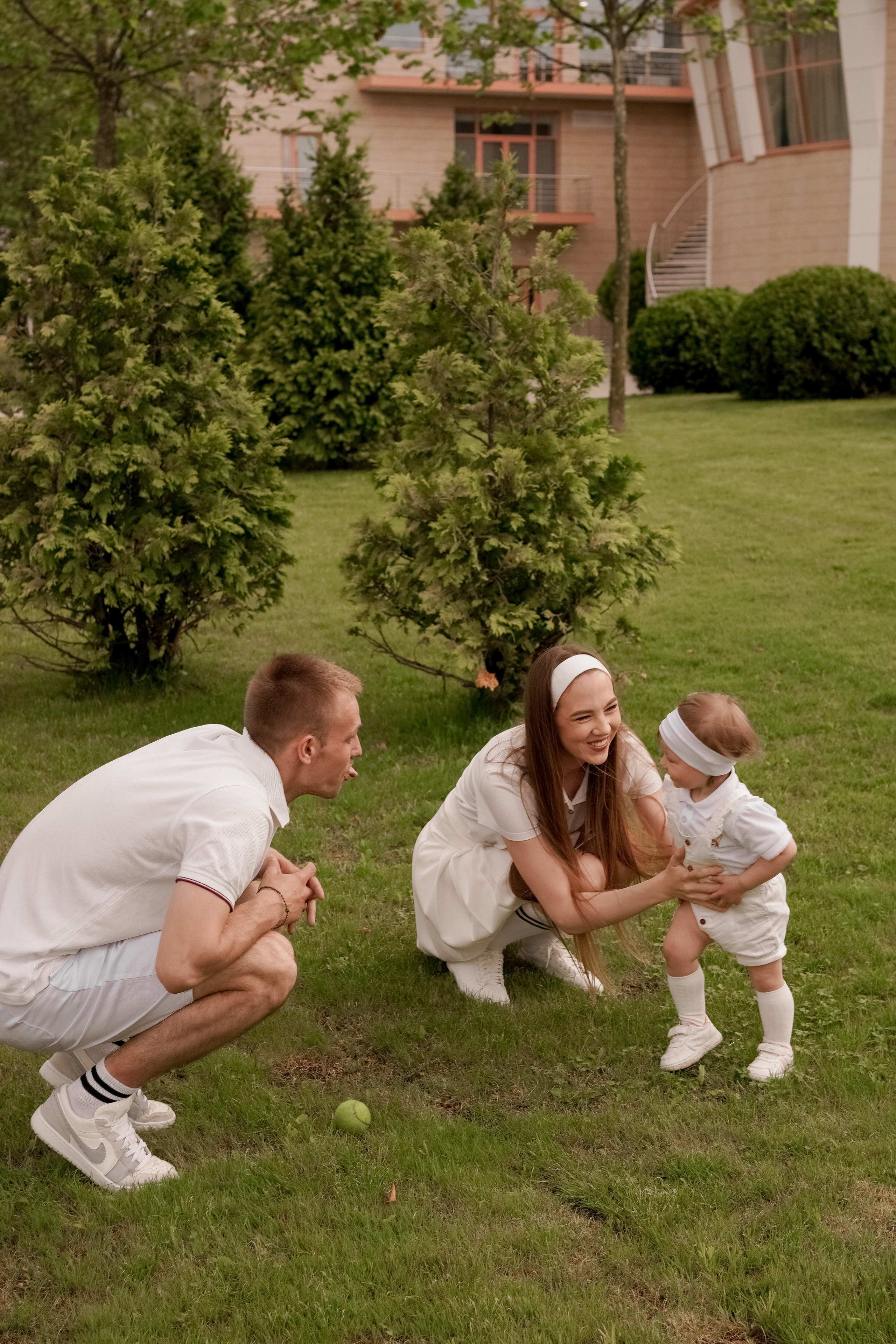 Теннис с семьей. Свадебный и семейный фотограф Афанасьева Анна в Кисловодске