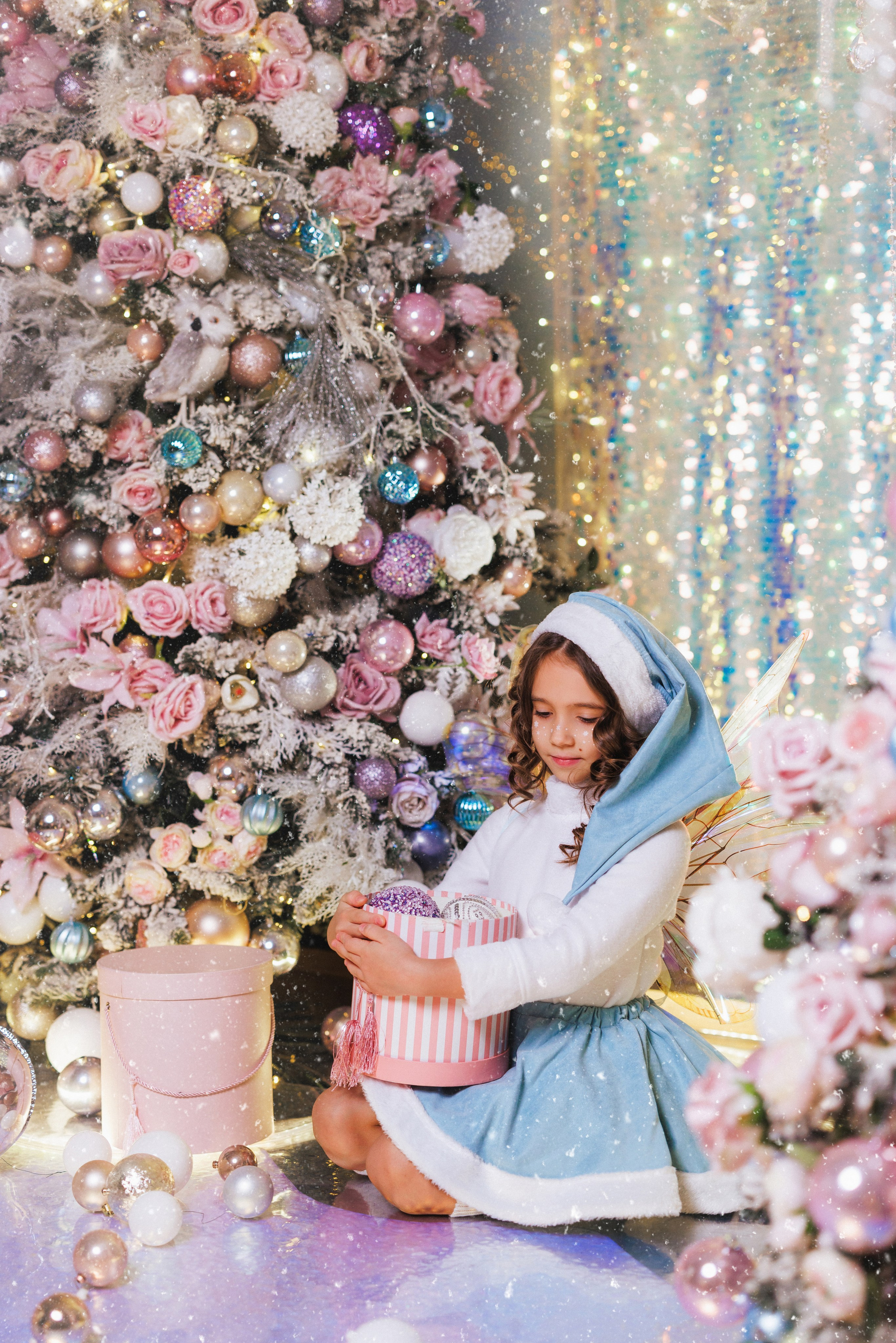 Детская фотосессия «Зимняя Фея», фотостудия «Авторская» в городе Краснодар. Семейный и детский фотограф в Краснодаре Анна Трашкова