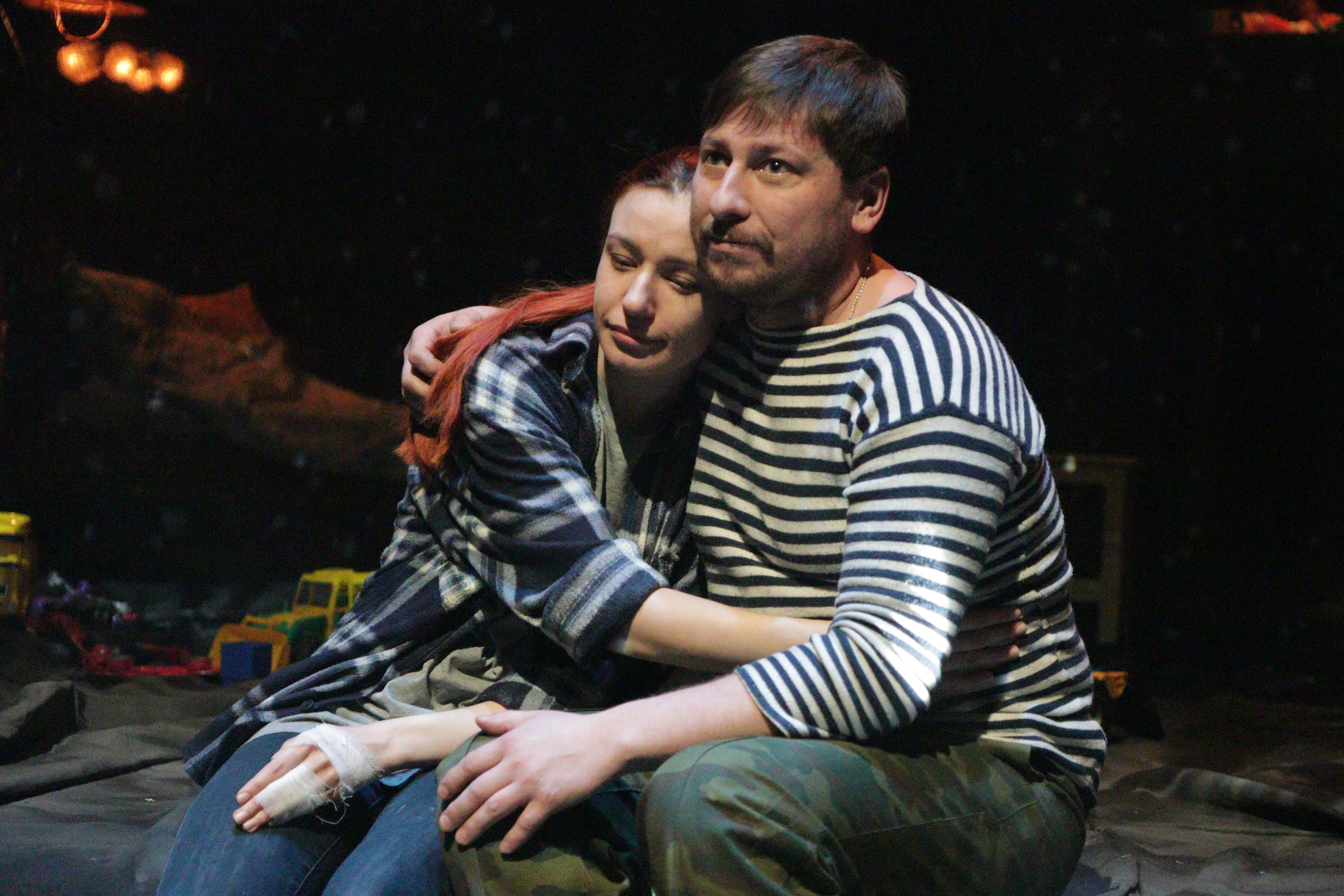 Спектакль «Любовь людей». Художник по свету Максим Сергачев