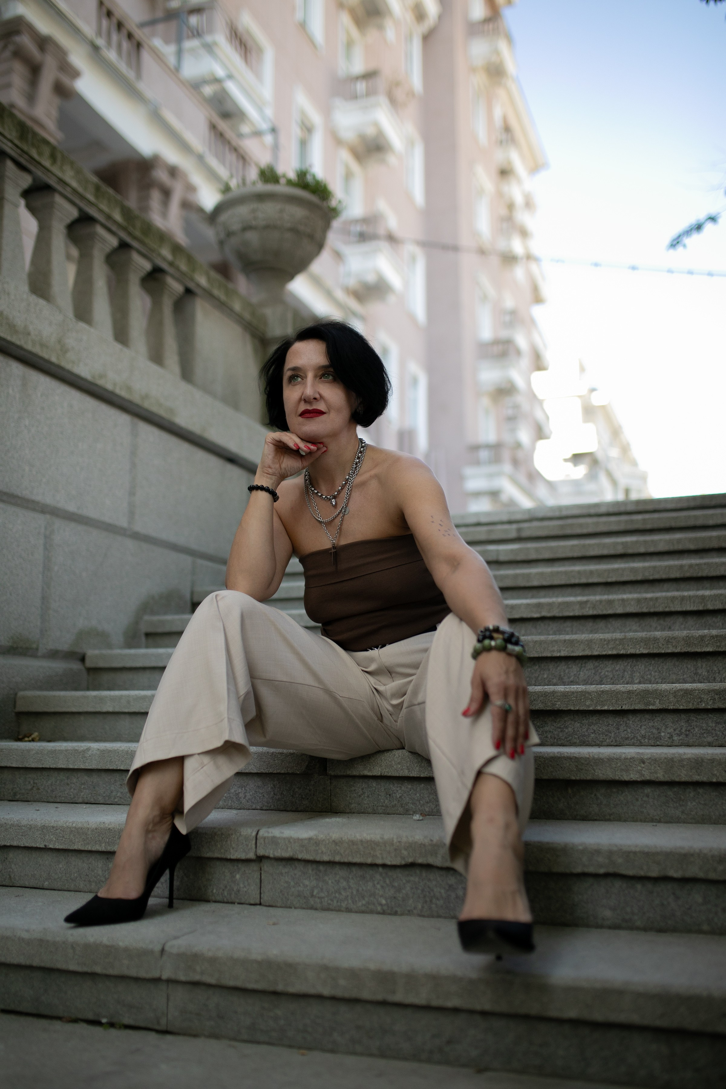 Портретная съемка на улице. Главная