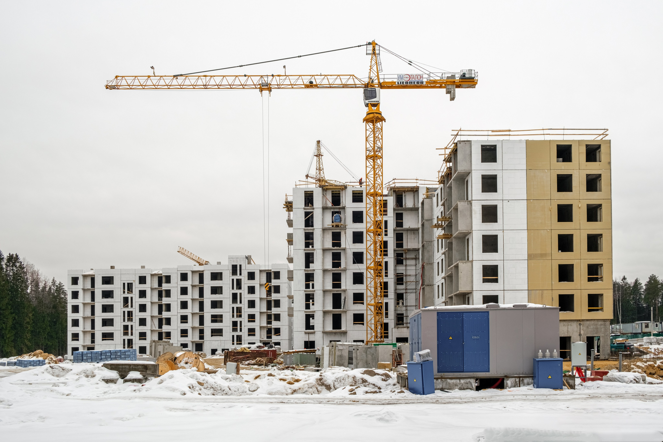 Архитектурная съёмка жилого комплекса