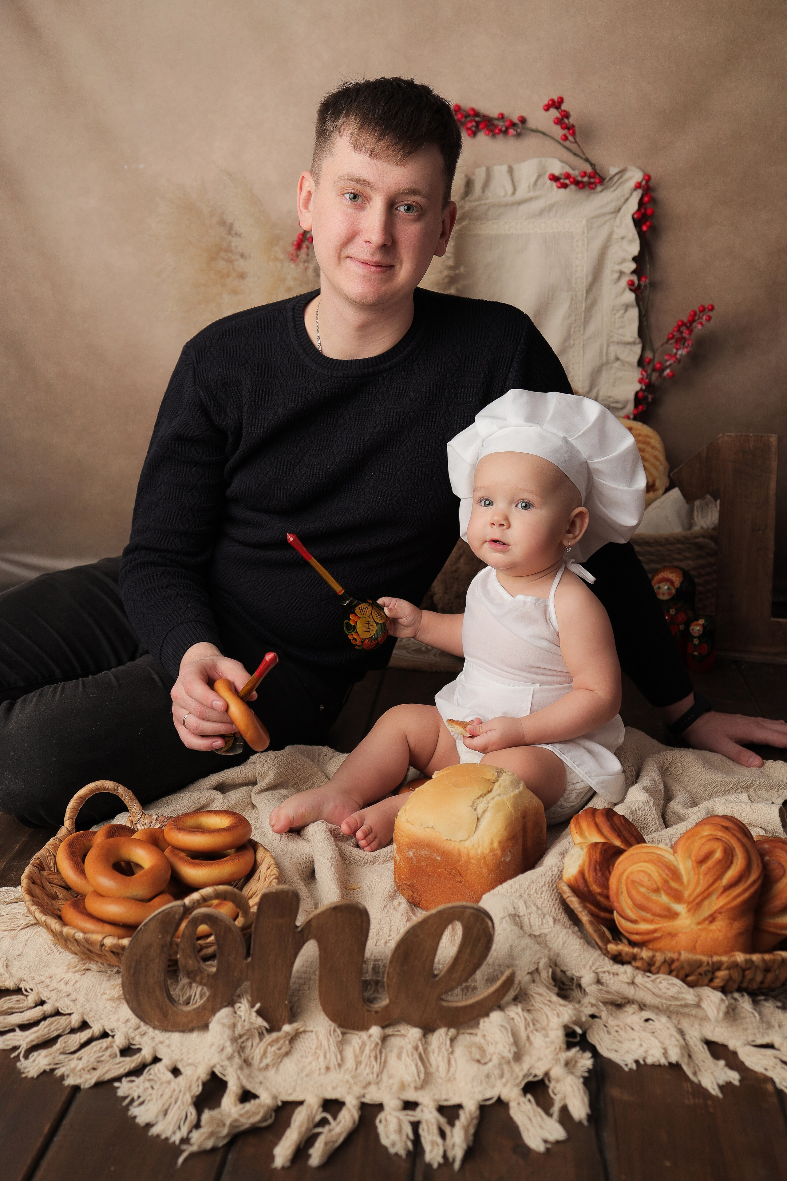 Ангелина, 1 годик. Фотограф новорожденных в Новокузнецке Анна Горошникова