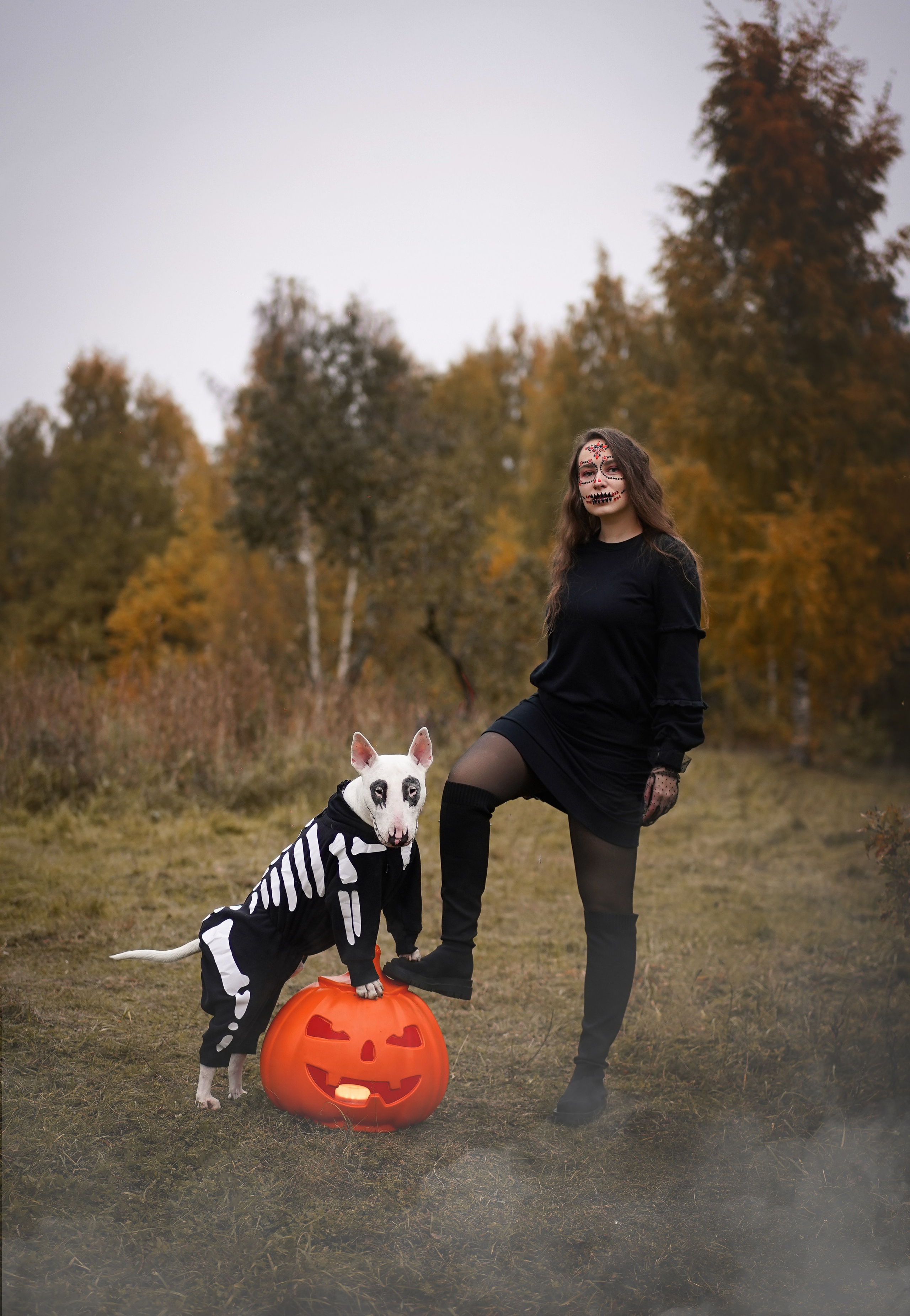 Настя Рома и Сахар Хелоуин. Фотограф-анималист в Санкт-Петербурге Яна Мартынова