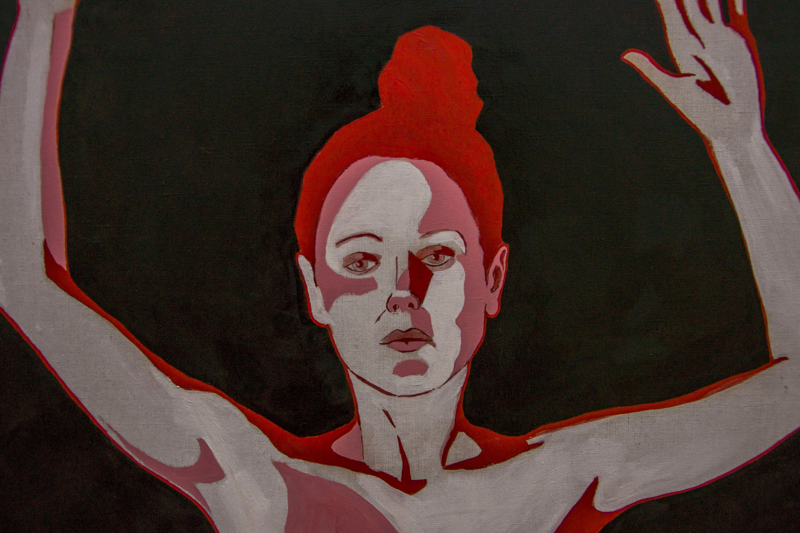 Laboring up [the painting] with oil 2012 — 2019. Ilmira Bolotyan — Interdisciplinary Artist and Curator