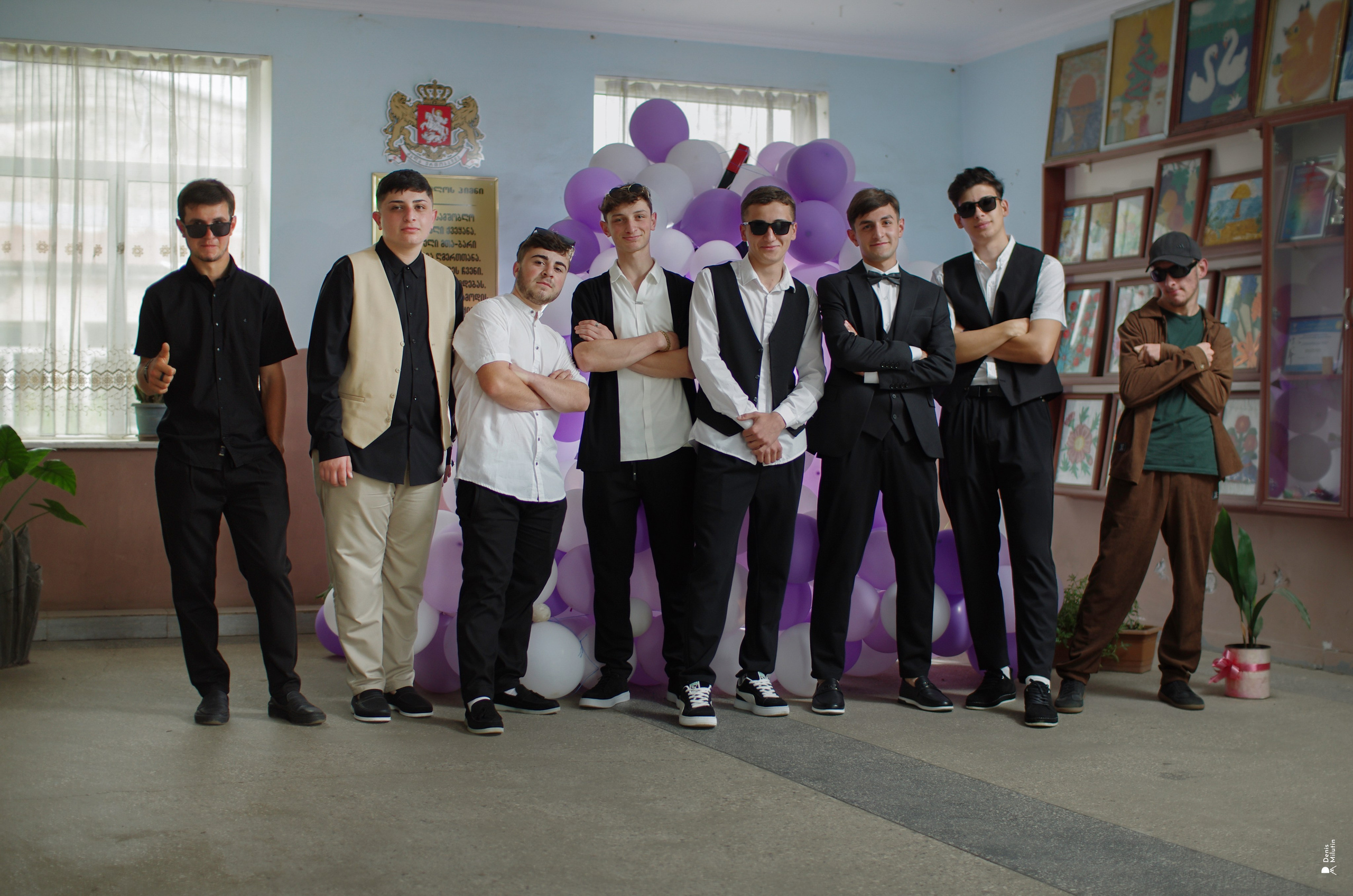 Чало Диди школа. Портретный фотограф Денис Милютин