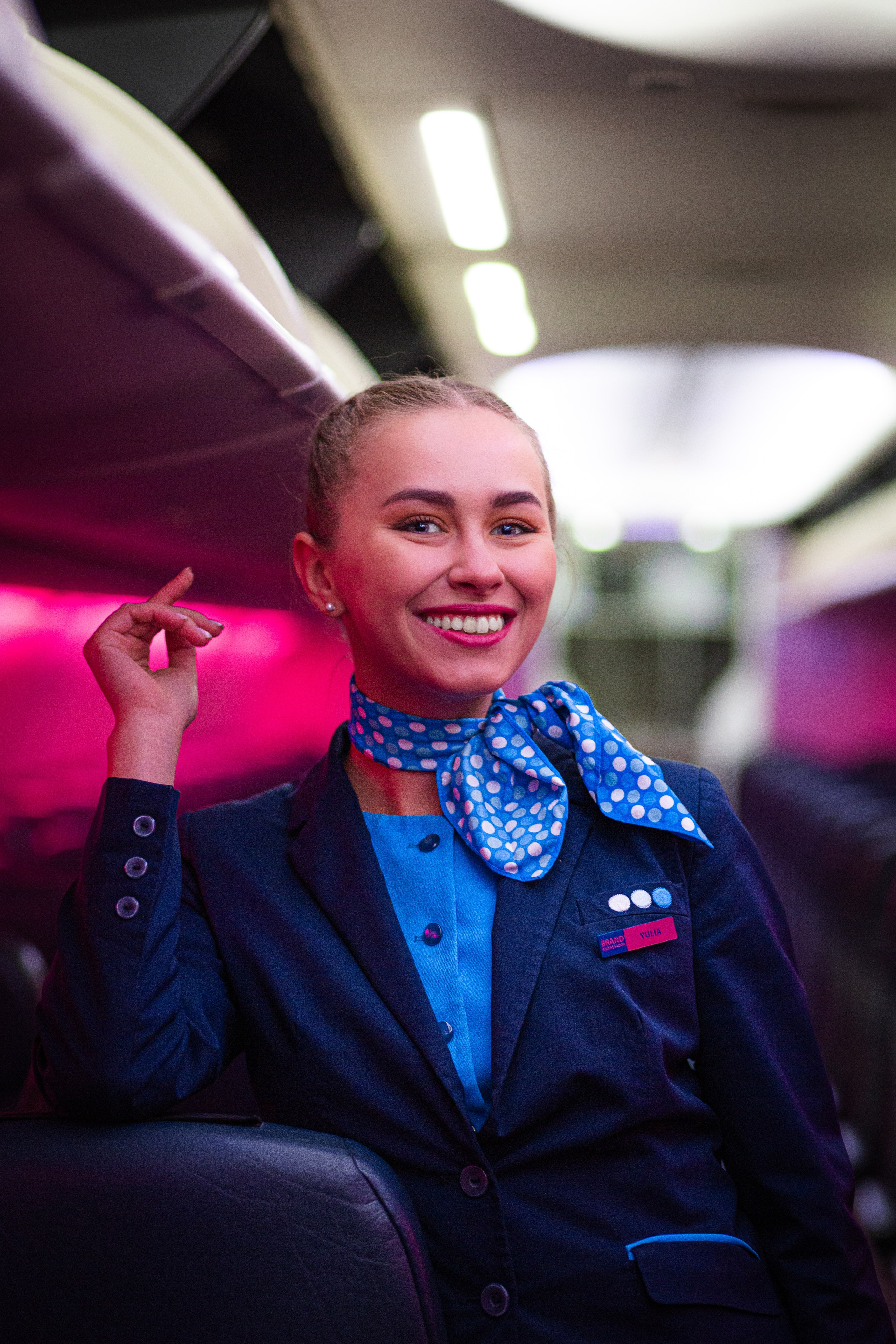 На борту самолета. Khalimonov