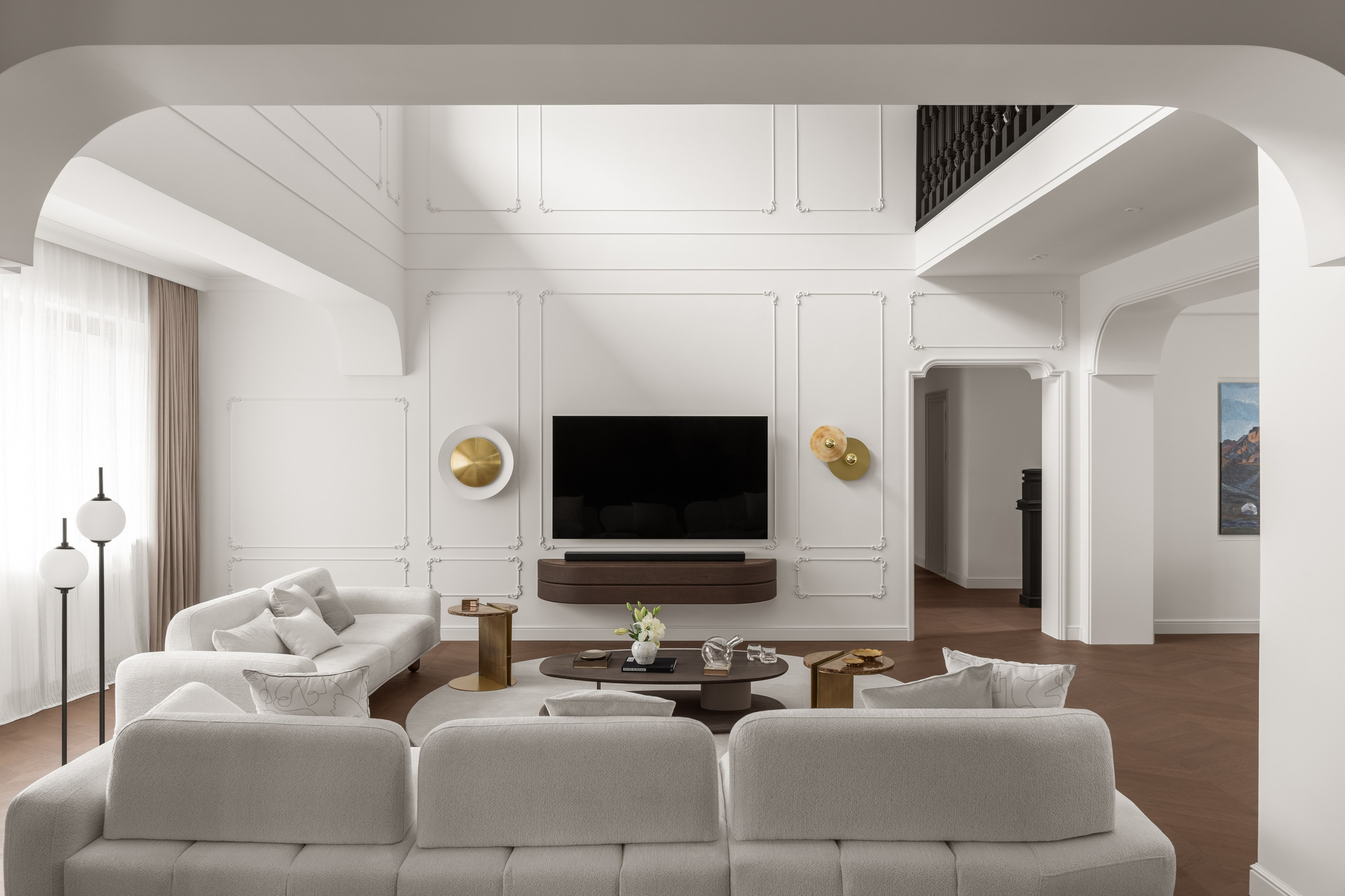 Профессиональная фотосъёмка дизайна интерьера коттеджа в г. Алматы. Роман Якунин — интерьерный фотограф в Алматы