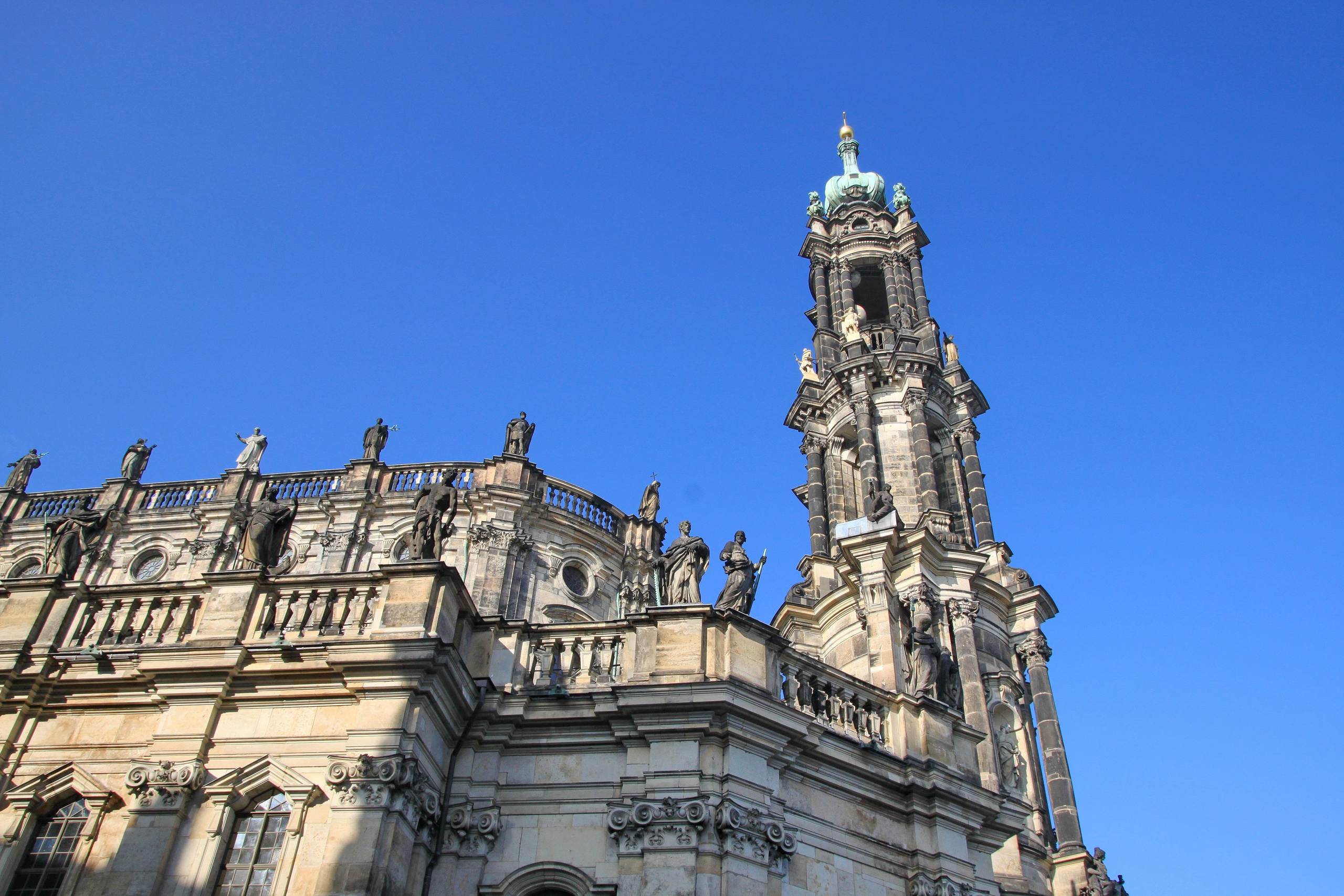 Дрезден. Город старинной архитектуры восстановленной после войны