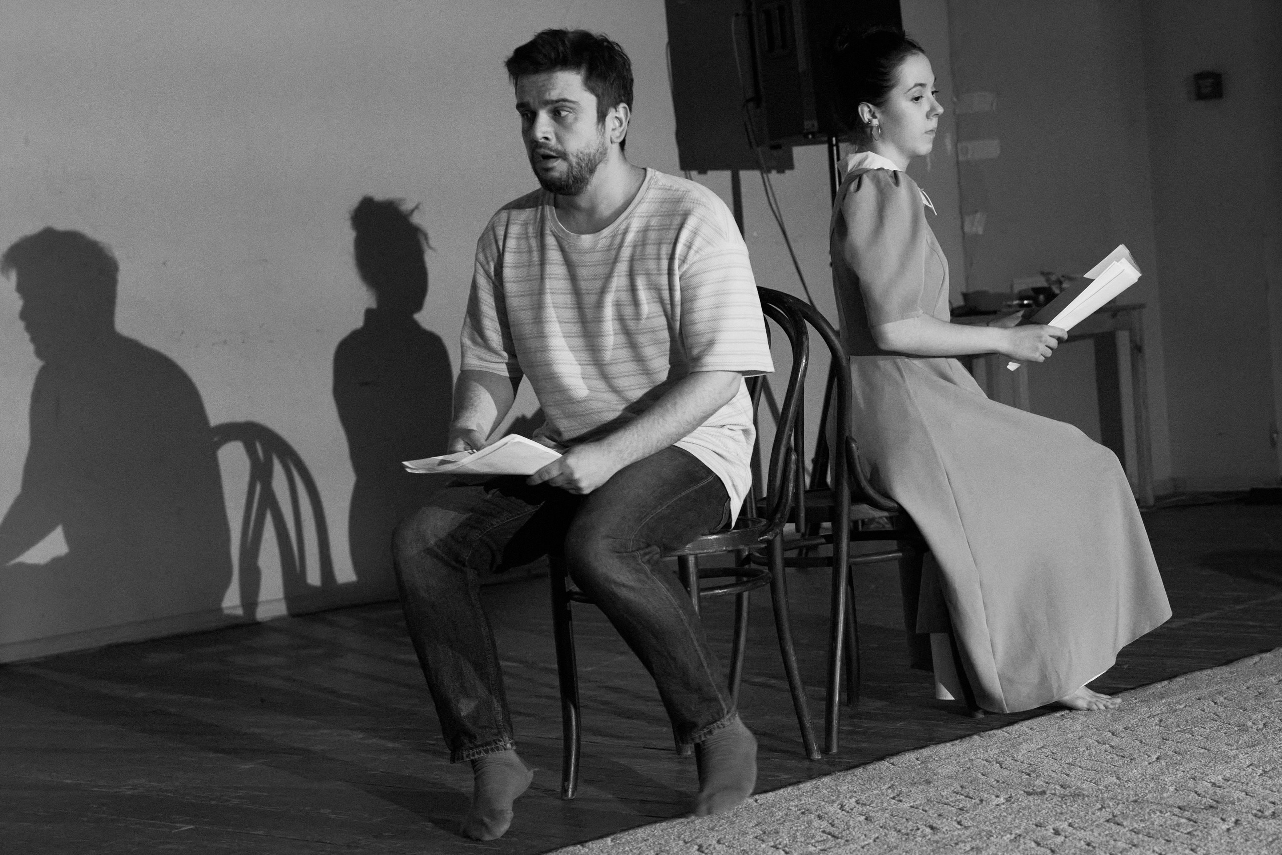 ТЮЗ, читка пьесы Ивана Андреева «Стойко падают киты». Сергей Маяцкий — фотограф на любой формат мероприятий