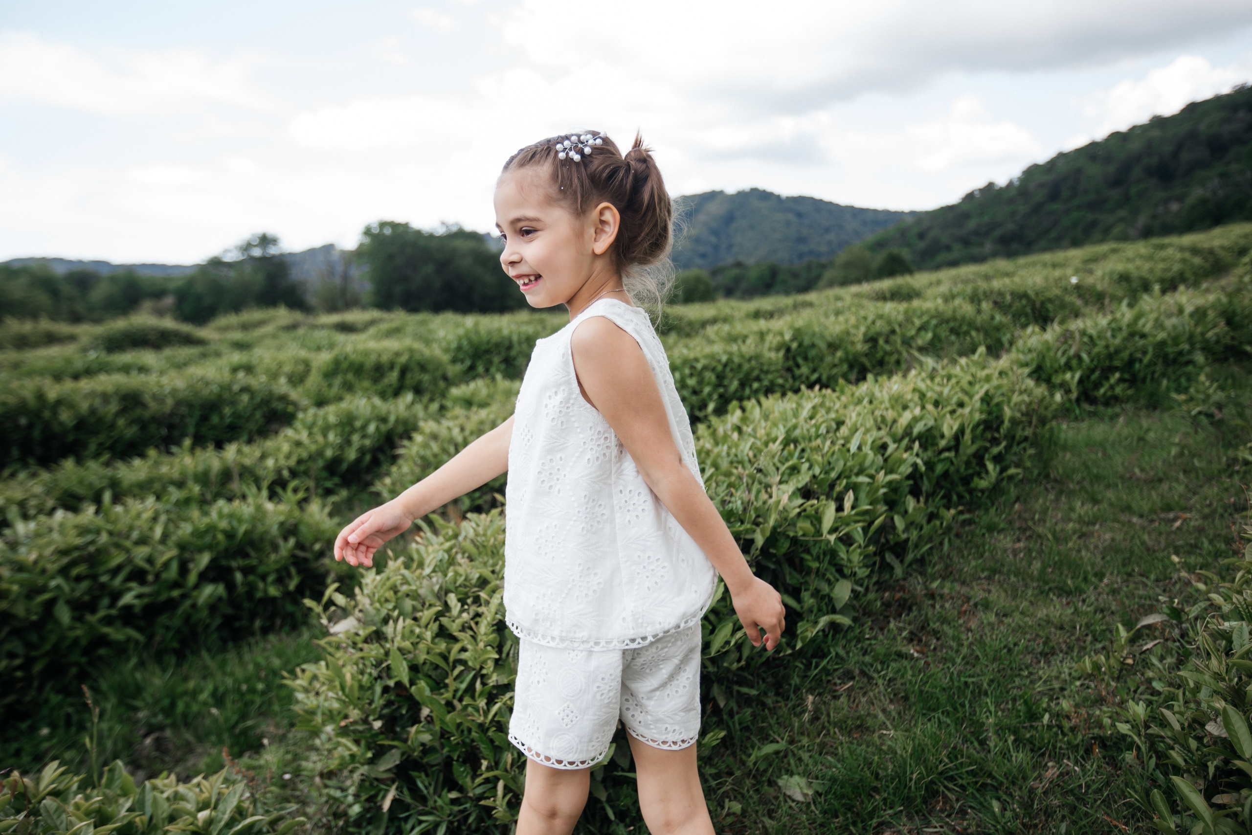 Tea plantation. Efimova Model Agency