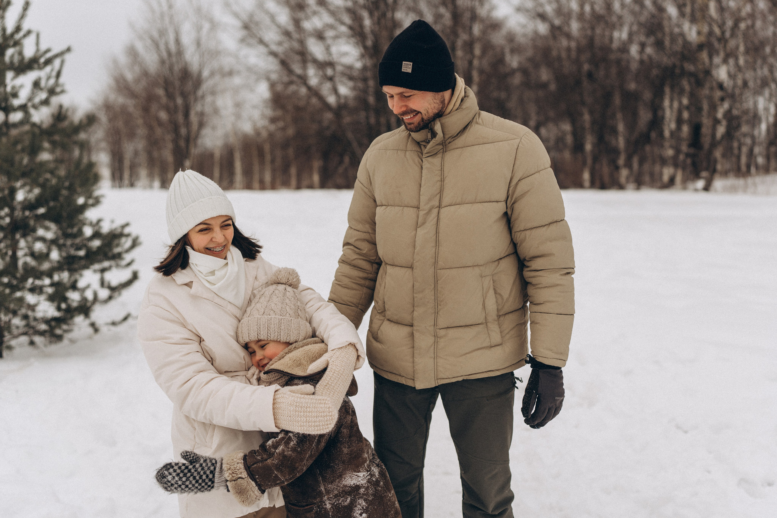 Зимняя семейная фотосессия. Детский, семейный и ньюборн фотограф в Москве Юлия Шуарт