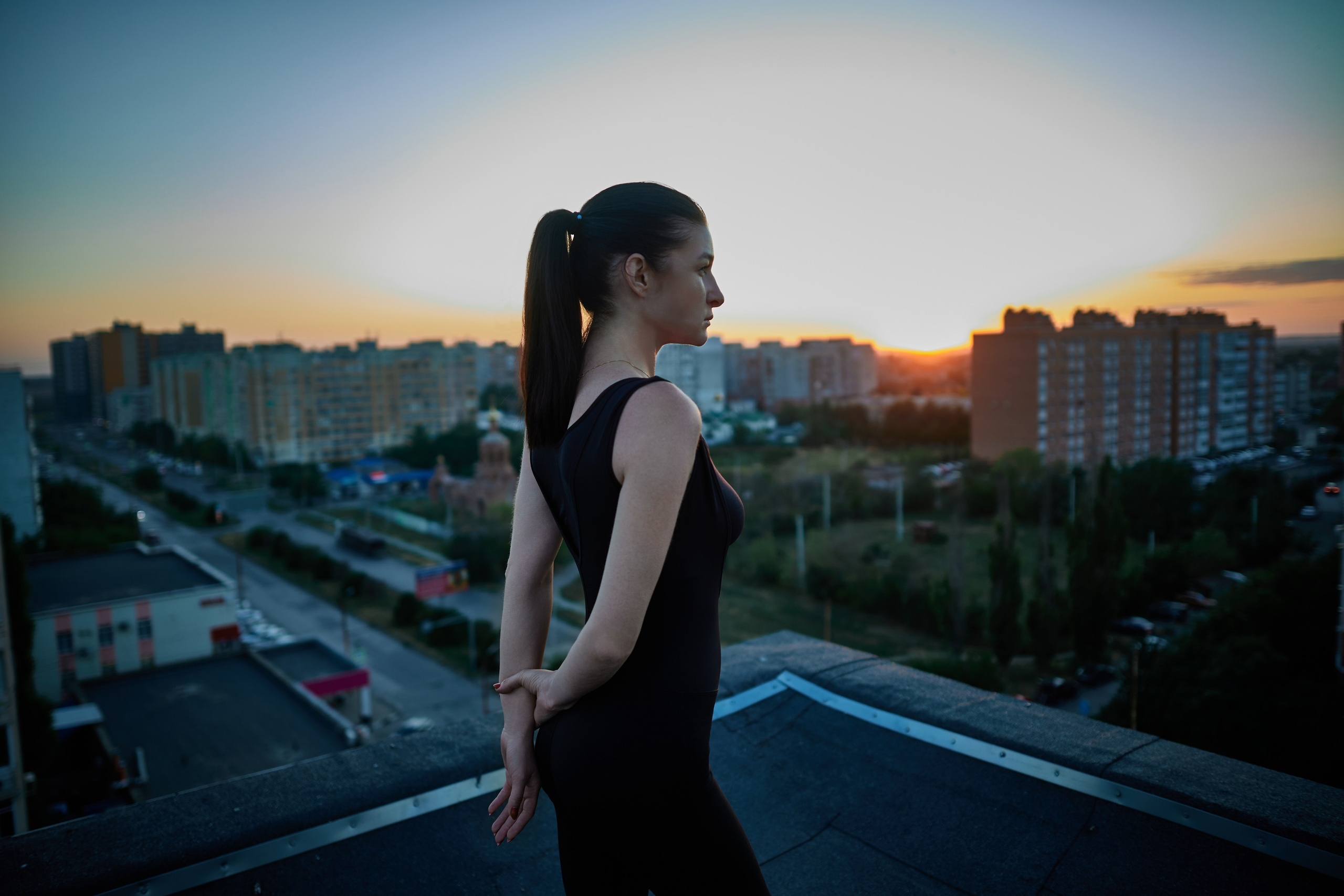 Фотосессия на крыше. Фотограф Наталья Матвеева