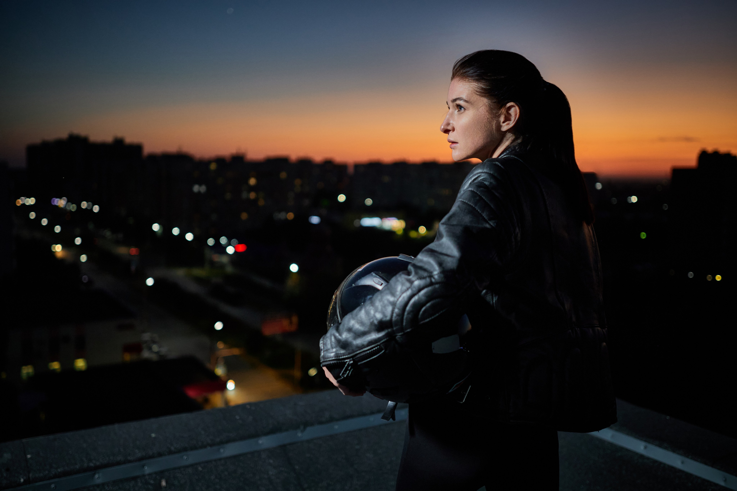 Фотосессия на крыше. Фотограф Наталья Матвеева