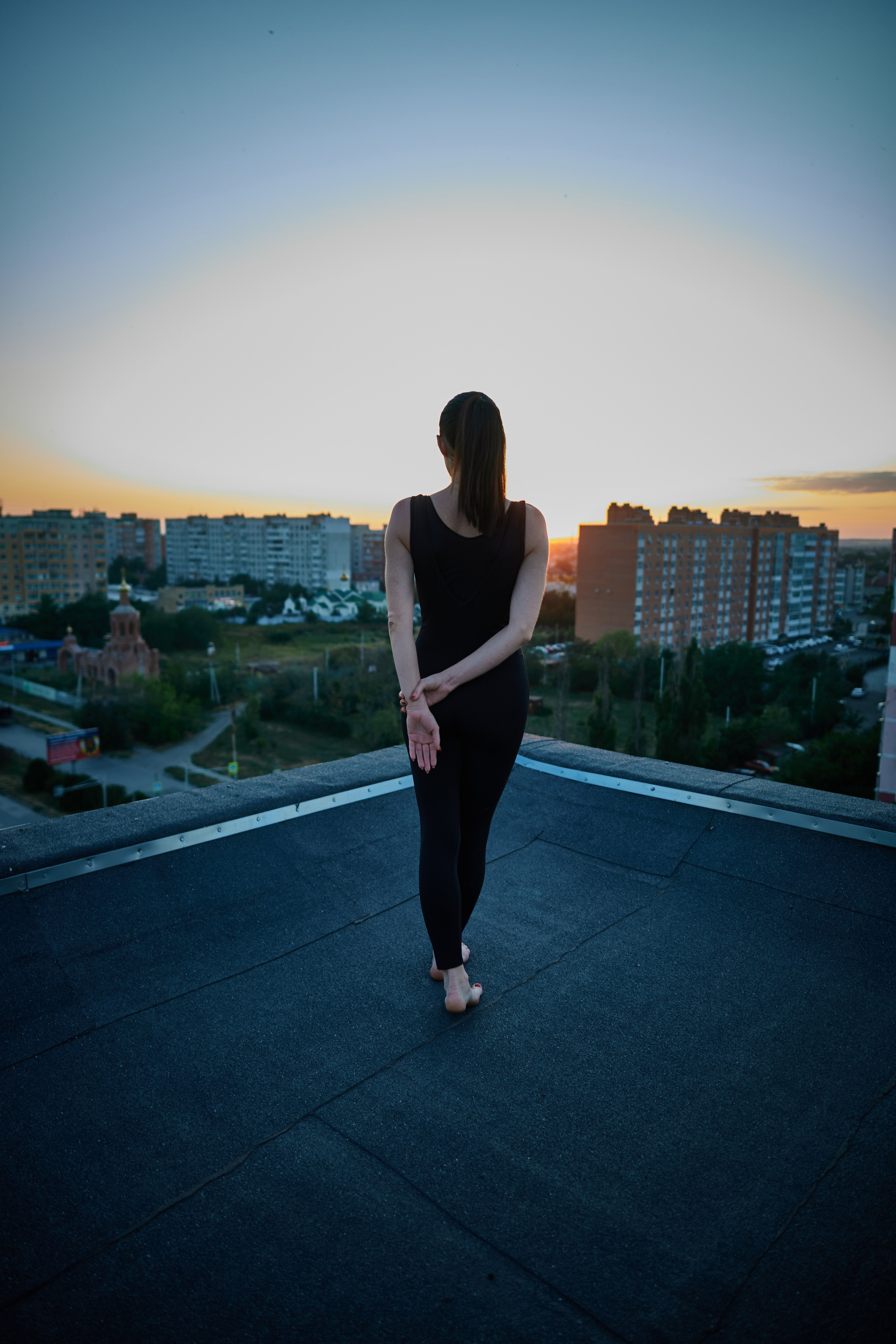 Фотосессия на крыше. Фотограф Наталья Матвеева