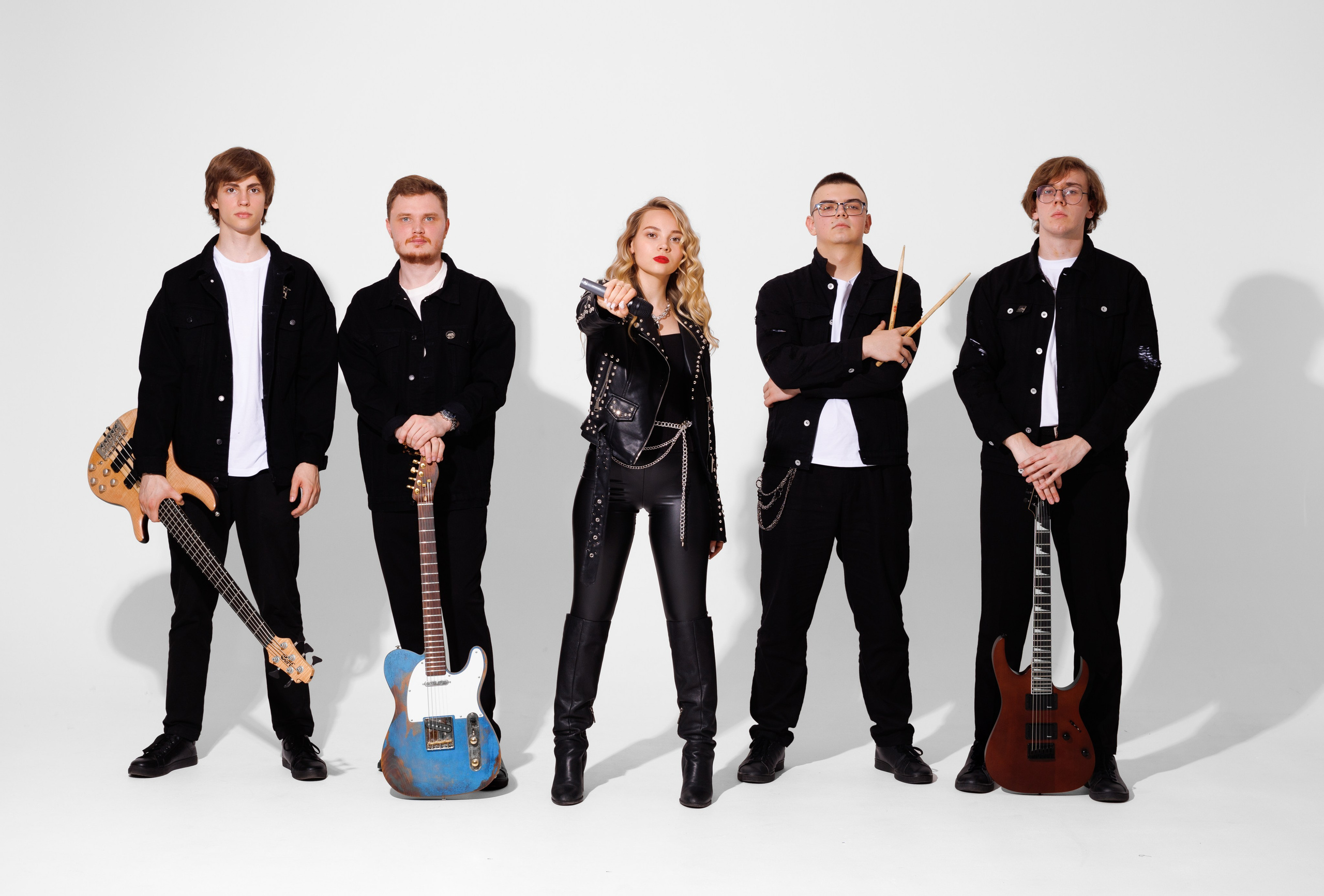 Контент фотосессия кавер-группы BEST SOUND BAND. Анастасия, Фотограф женского портрета и беременности в стиле vogue