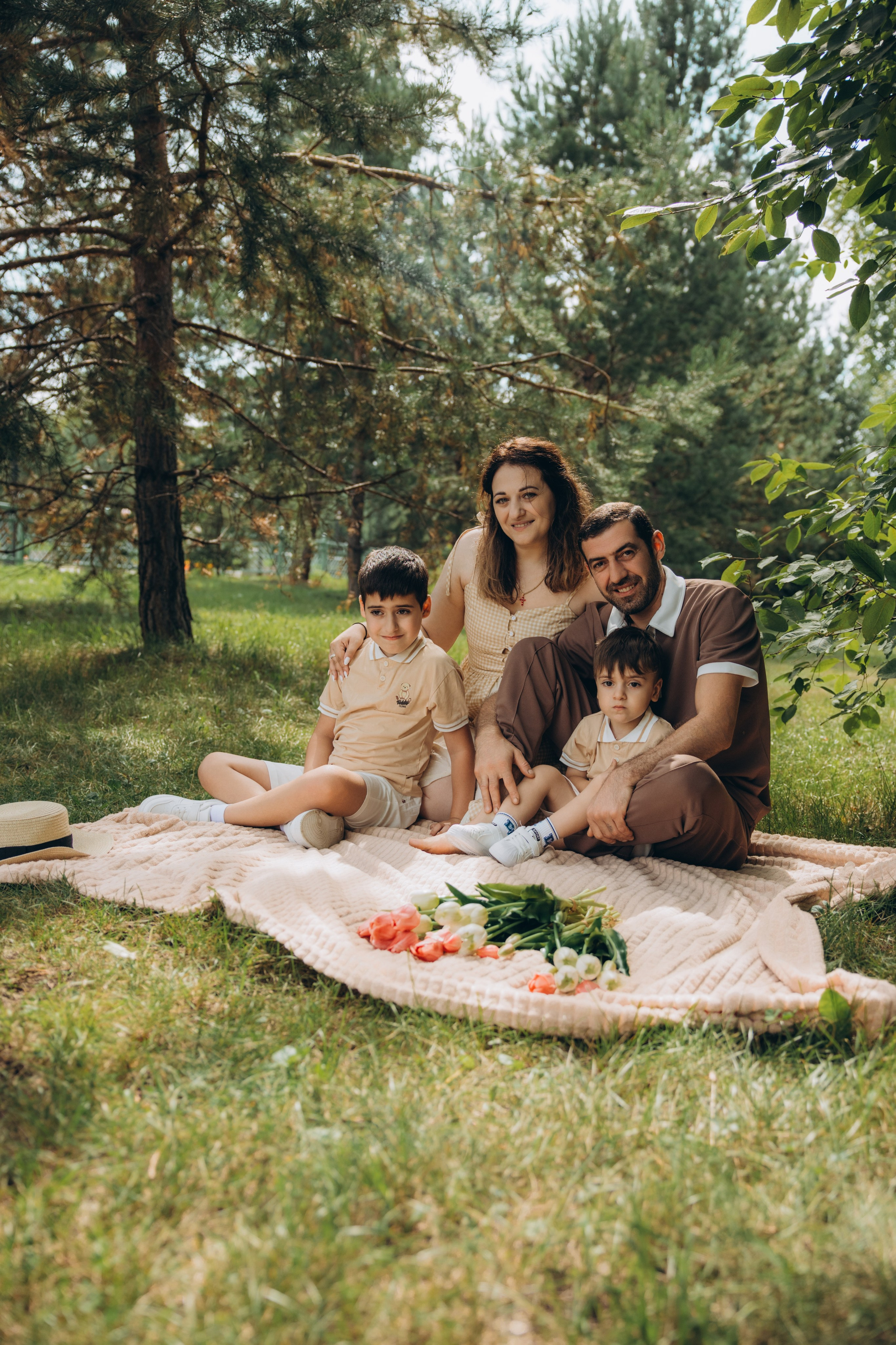 Семейная фотосессия в парке ЦПКиО. Свадебный, семейный фотограф в Иркутске Светлана Макаричева