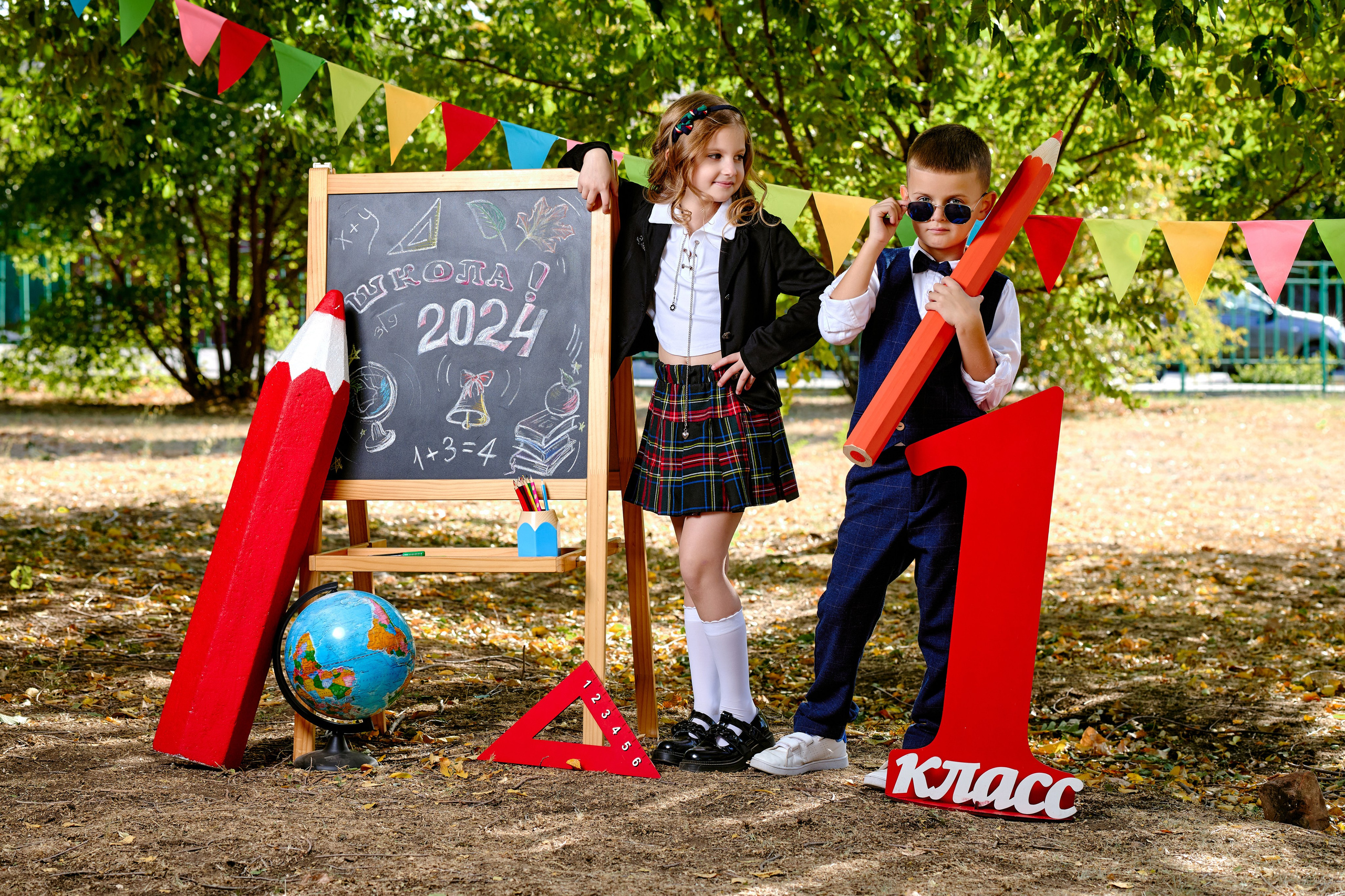 Сьемка репортаж в школе + проект Первоклашка