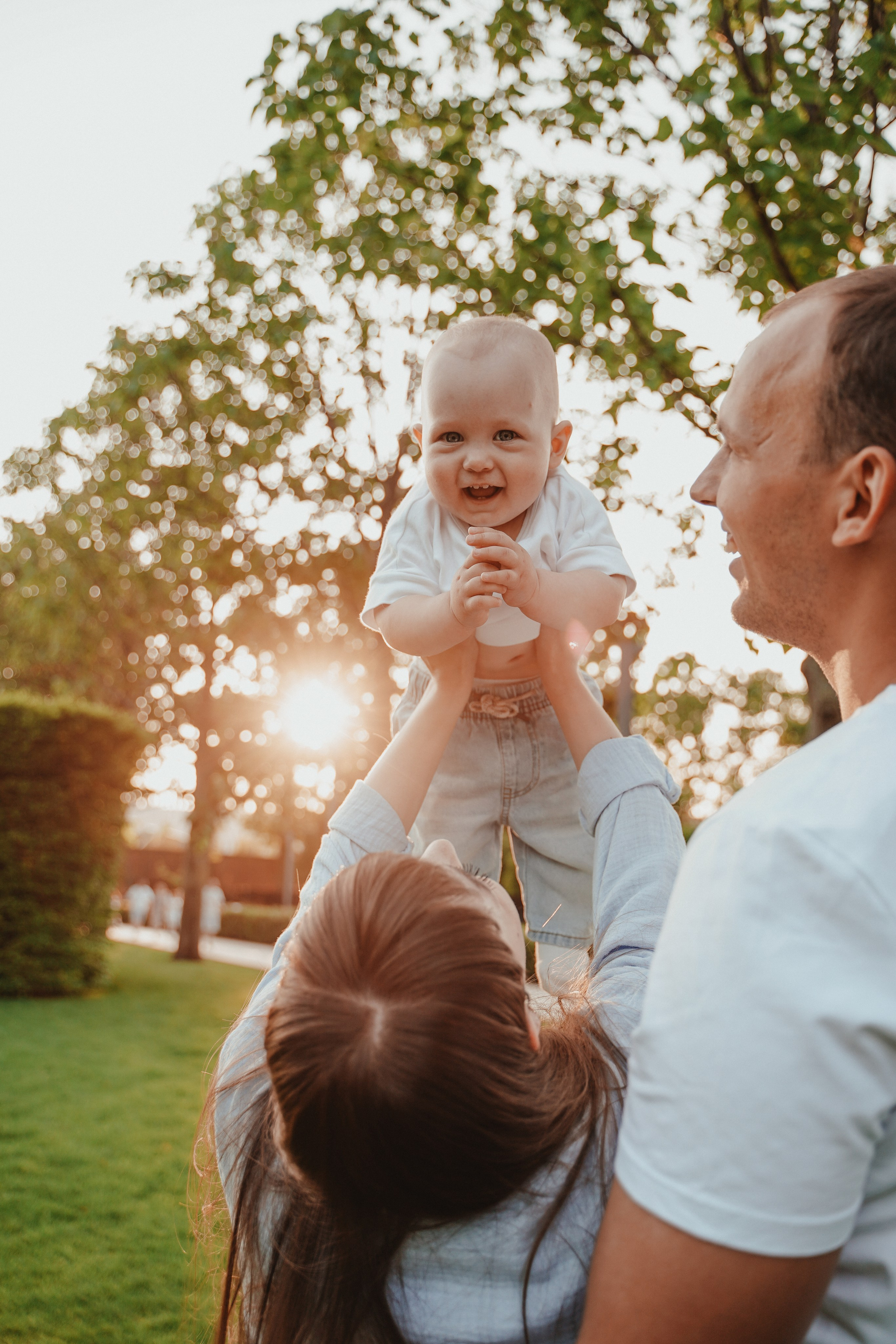 Семейная фотосессия в парке Галицкого. Семейный и женский фотограф в Краснодаре Анастасия Приймак