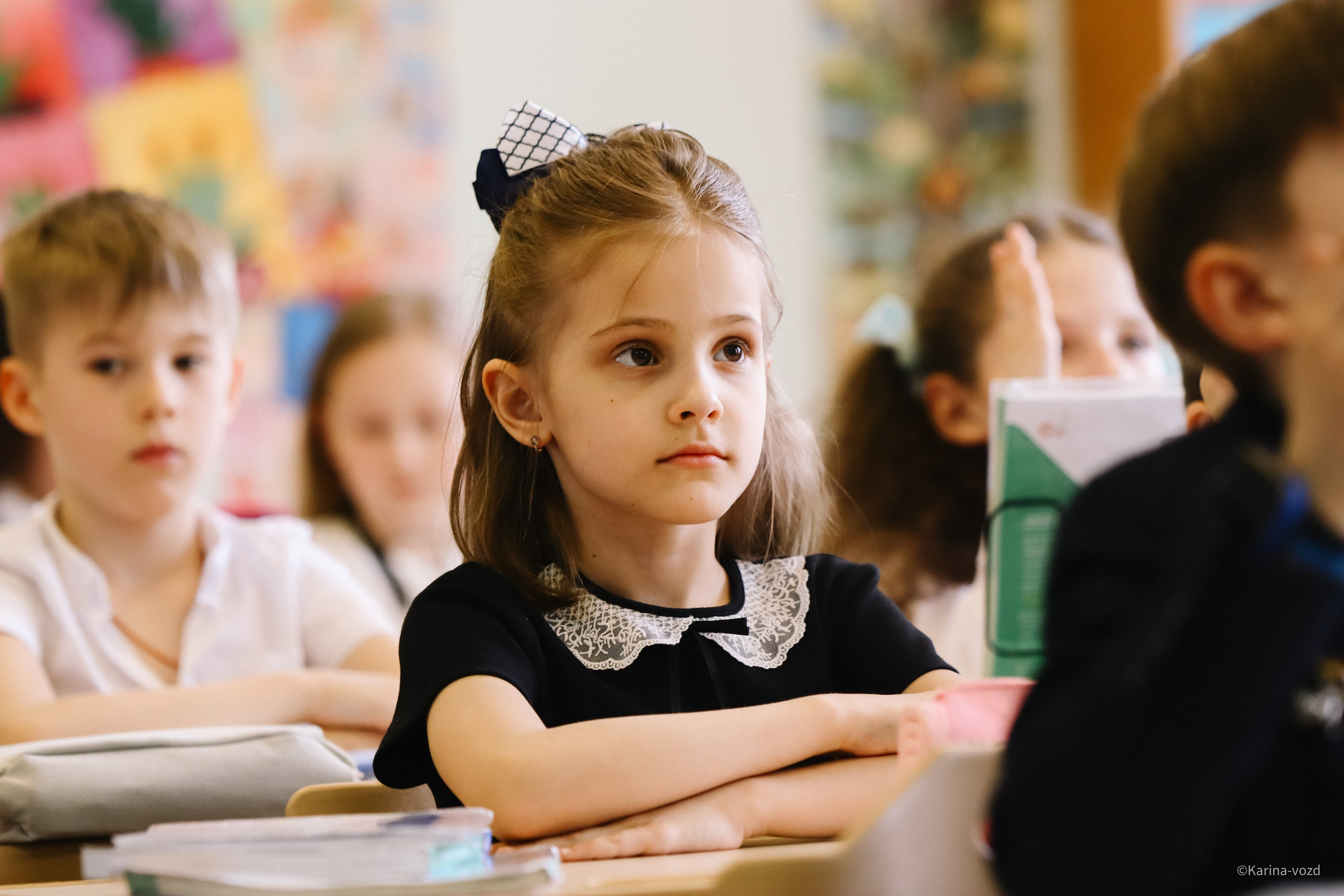 Один день из жизни младшеклассников. Репортажный фотограф в Москве и Зеленограде Karina-vozd