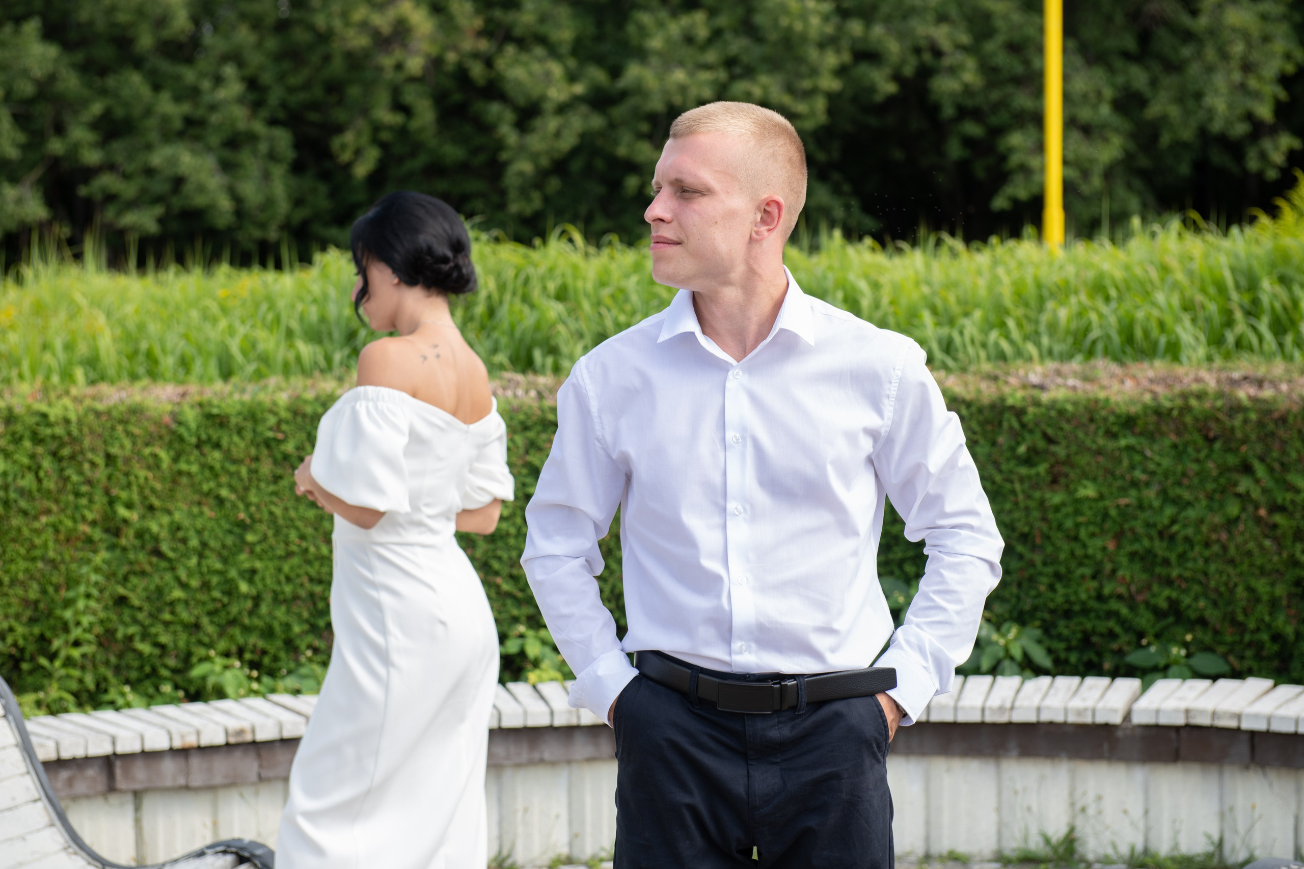 Анастасия и Дмитрий. Воробьёвы горы. Свадебный и портретный фотограф в Москве Галина Борисова