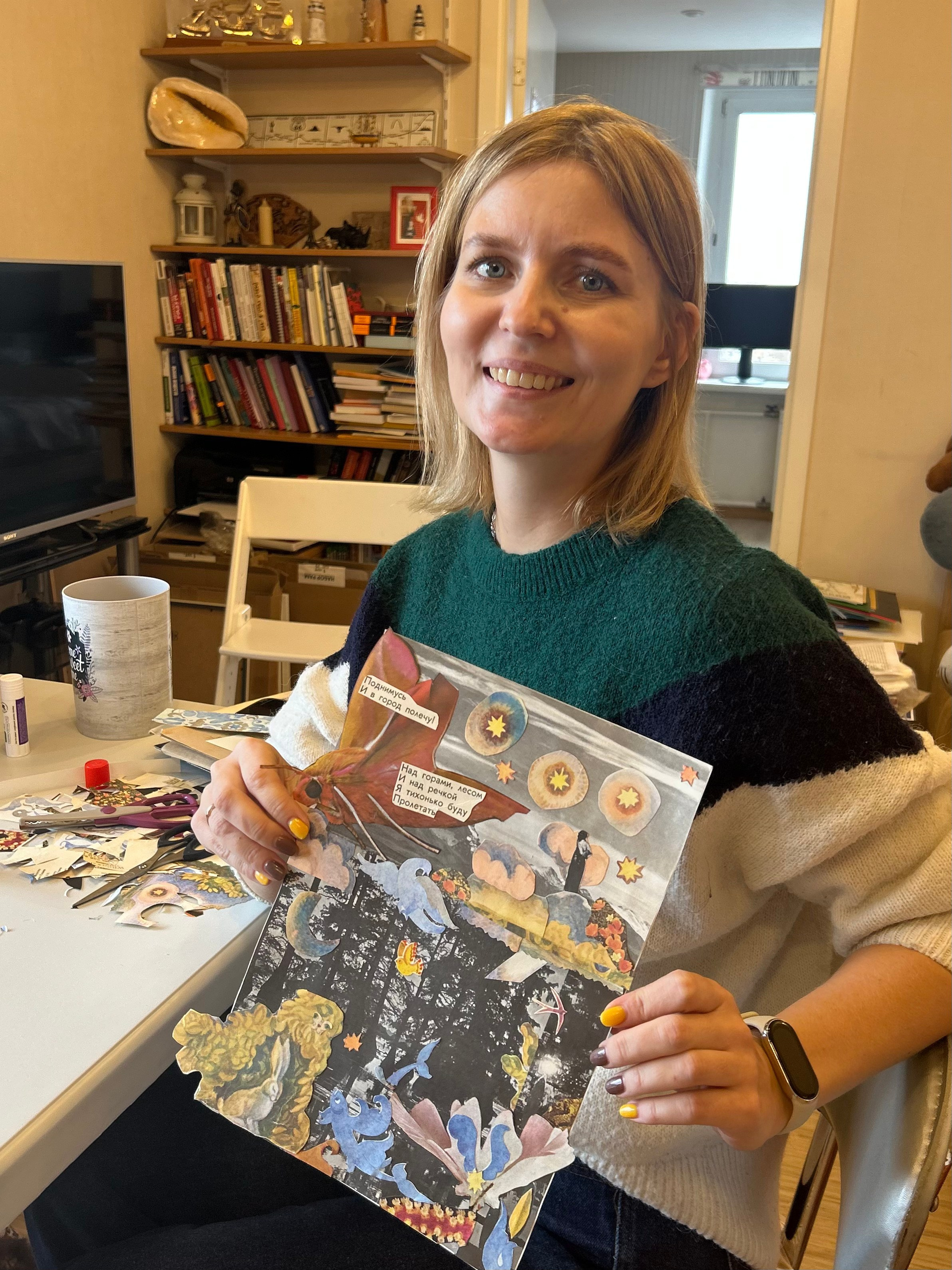 Коллажный клуб. Коллажи Анны Колесовой (Ню)