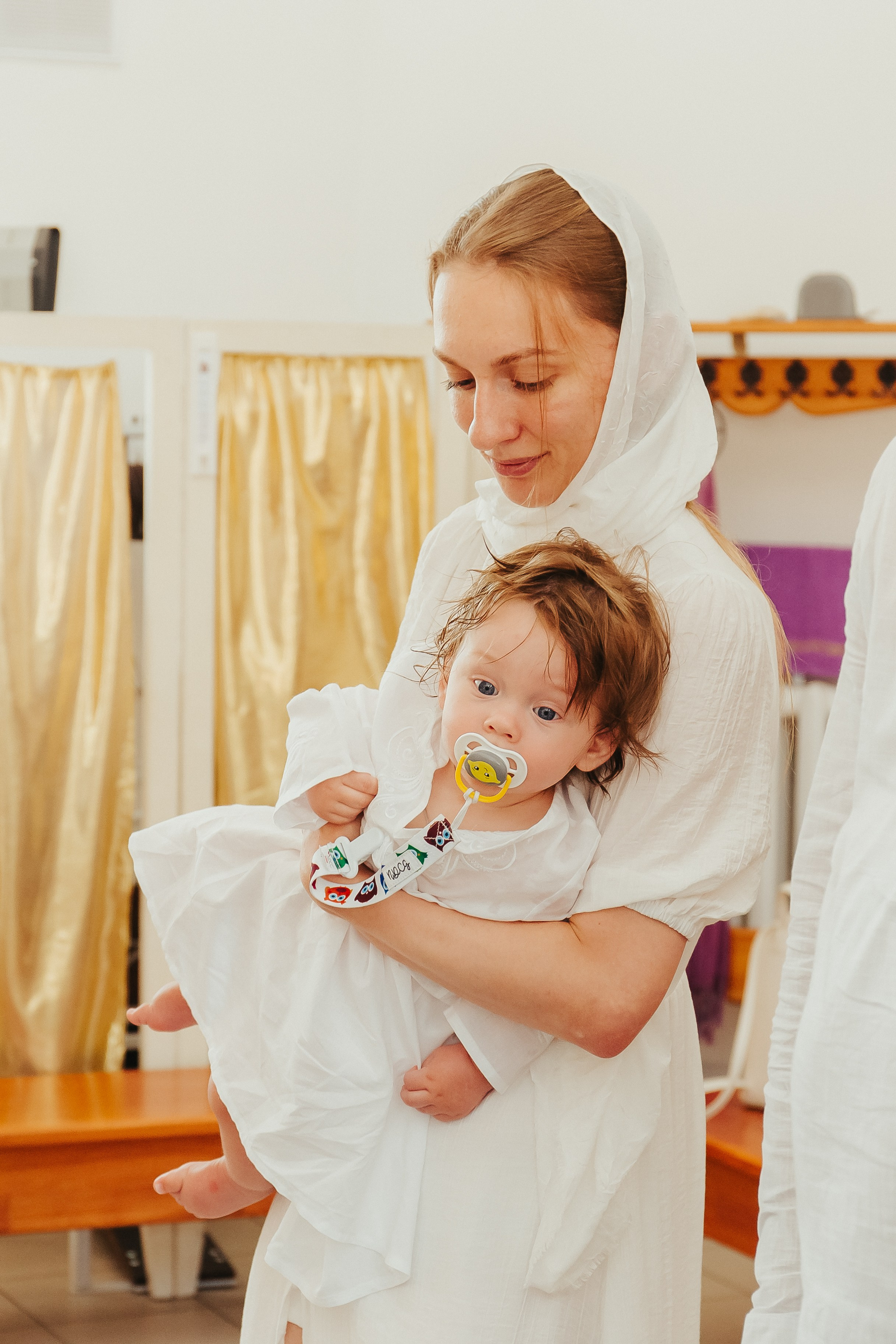 Фотосъемка Крещения ребенка. Фотограф новорожденных и детский в Сергиевом Посаде Кругликова Юлия