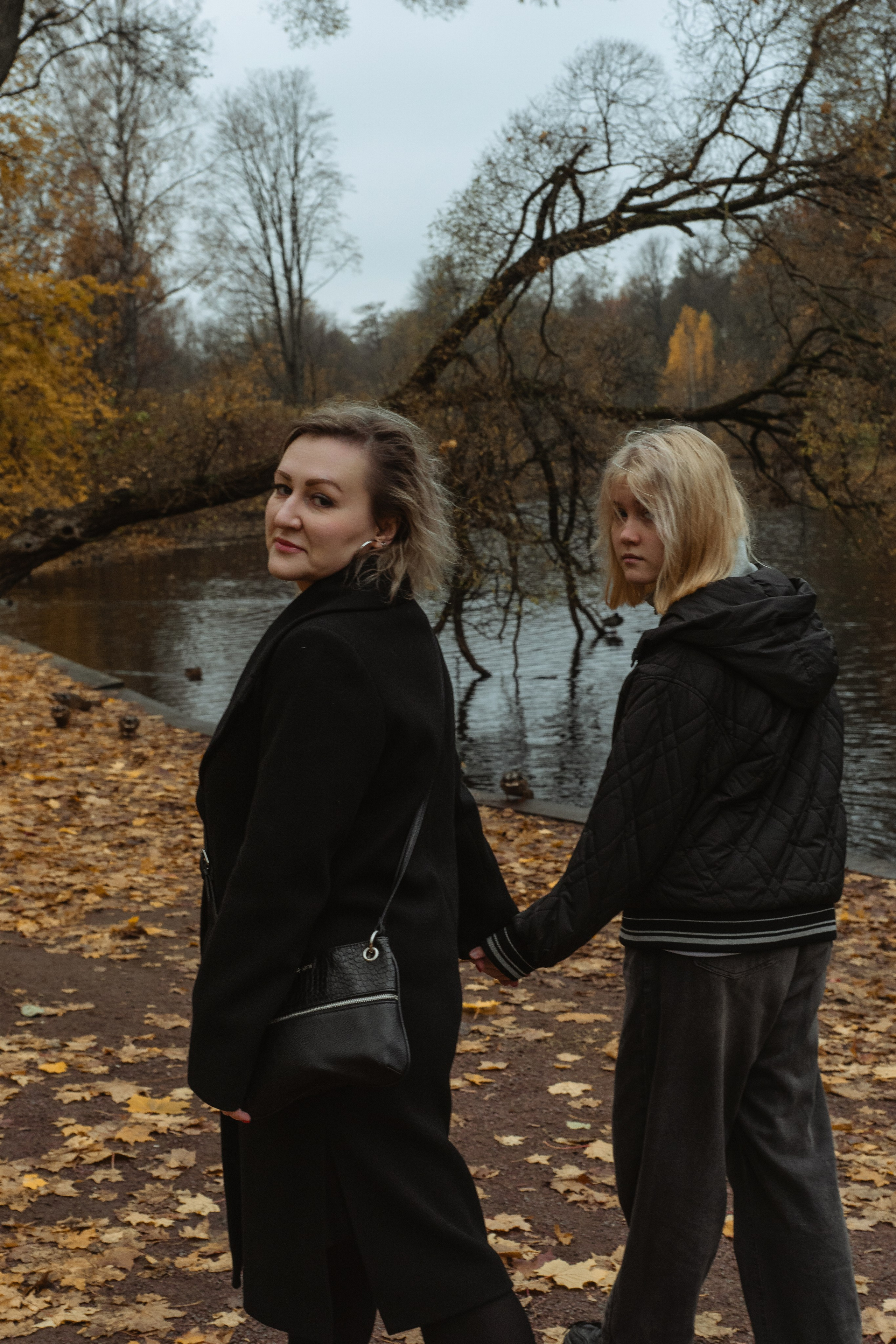 Прогулка с Тамарой и Полиной в ЦПКиО. Портретный и семейный фотограф в Санкт-Петербурге Чугунова Анастасия