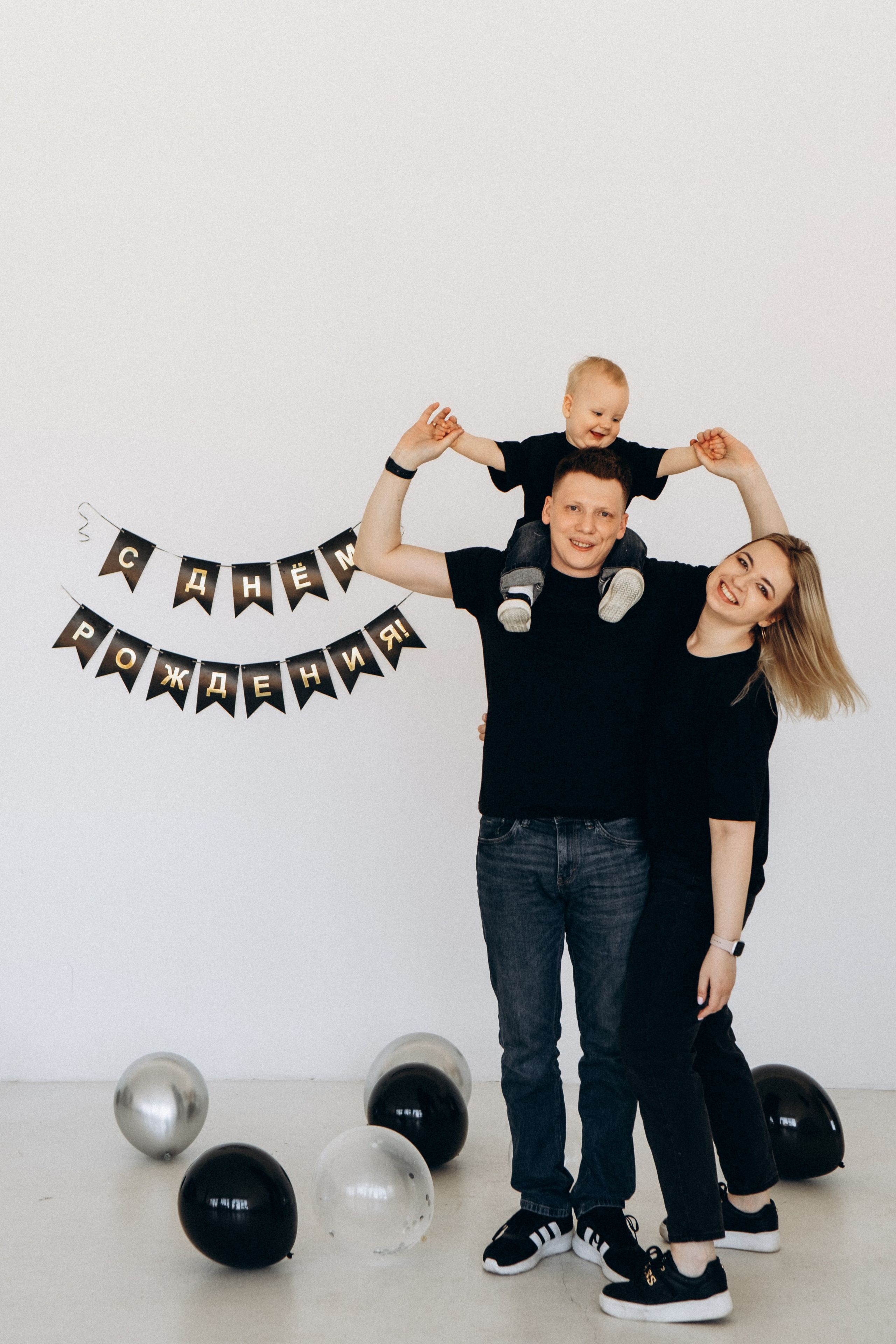 Детская, семейная фотосессия на годик в Спб. Фотограф в Санкт-Петербурге Кристина Брянская