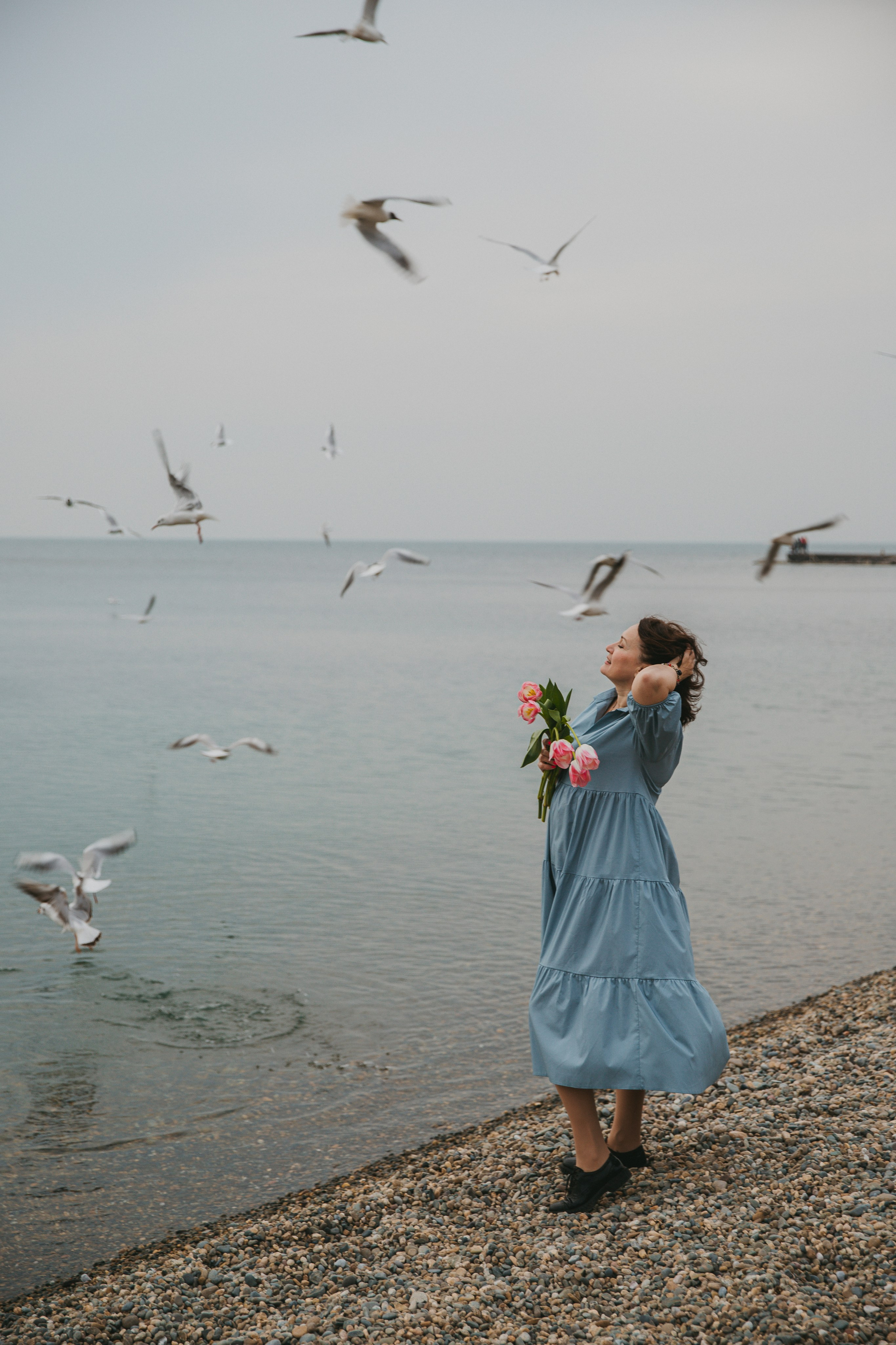 Фотопикник с тюльпанами