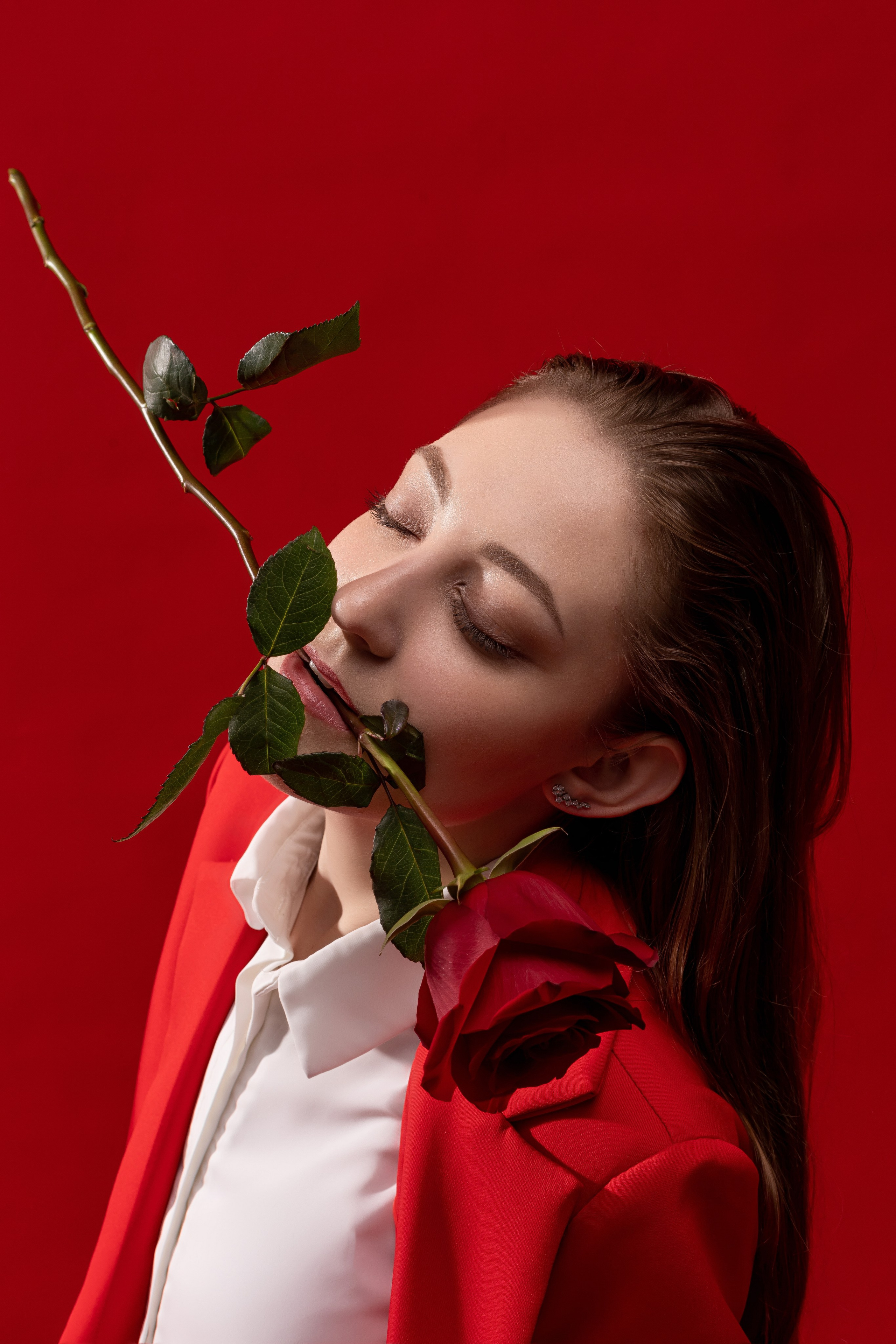 Красное на красном🌹. Семейный фотограф в Саратове Элоиза Ляпина