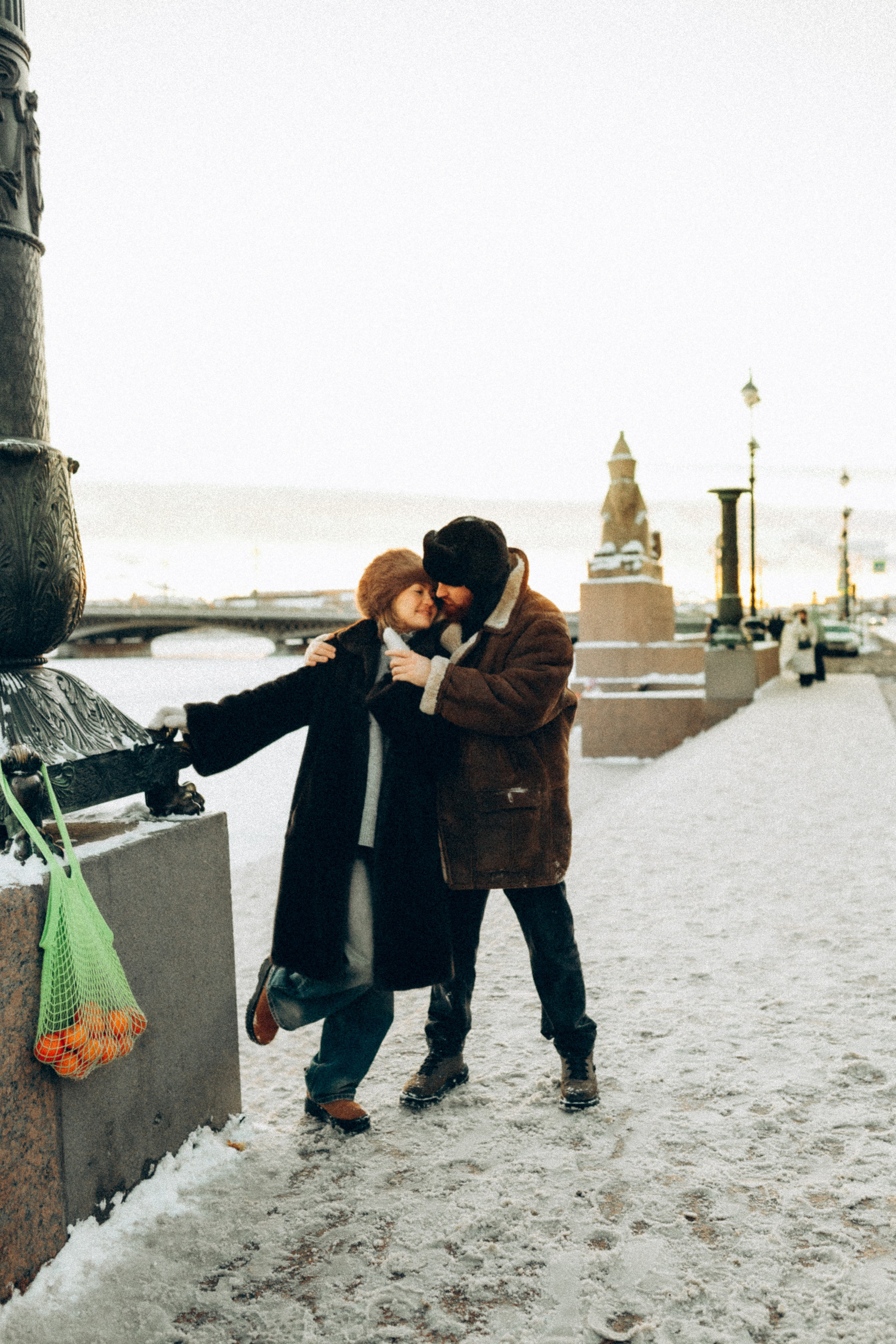 LoveStory зимняя. Фотограф Санкт-Петербург Князева Елизавета