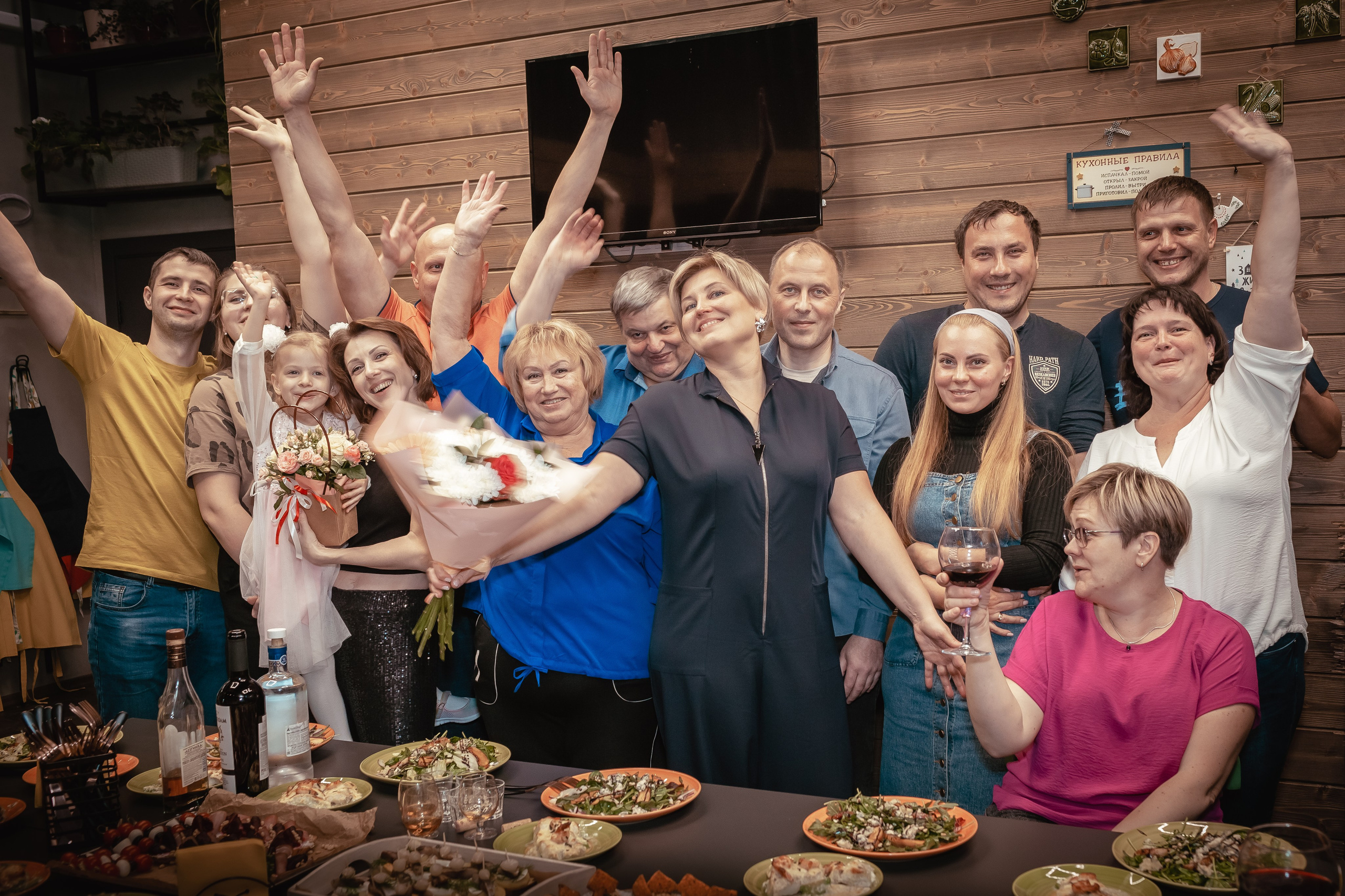 Портфолио фотографий корпоративов и юбилеев