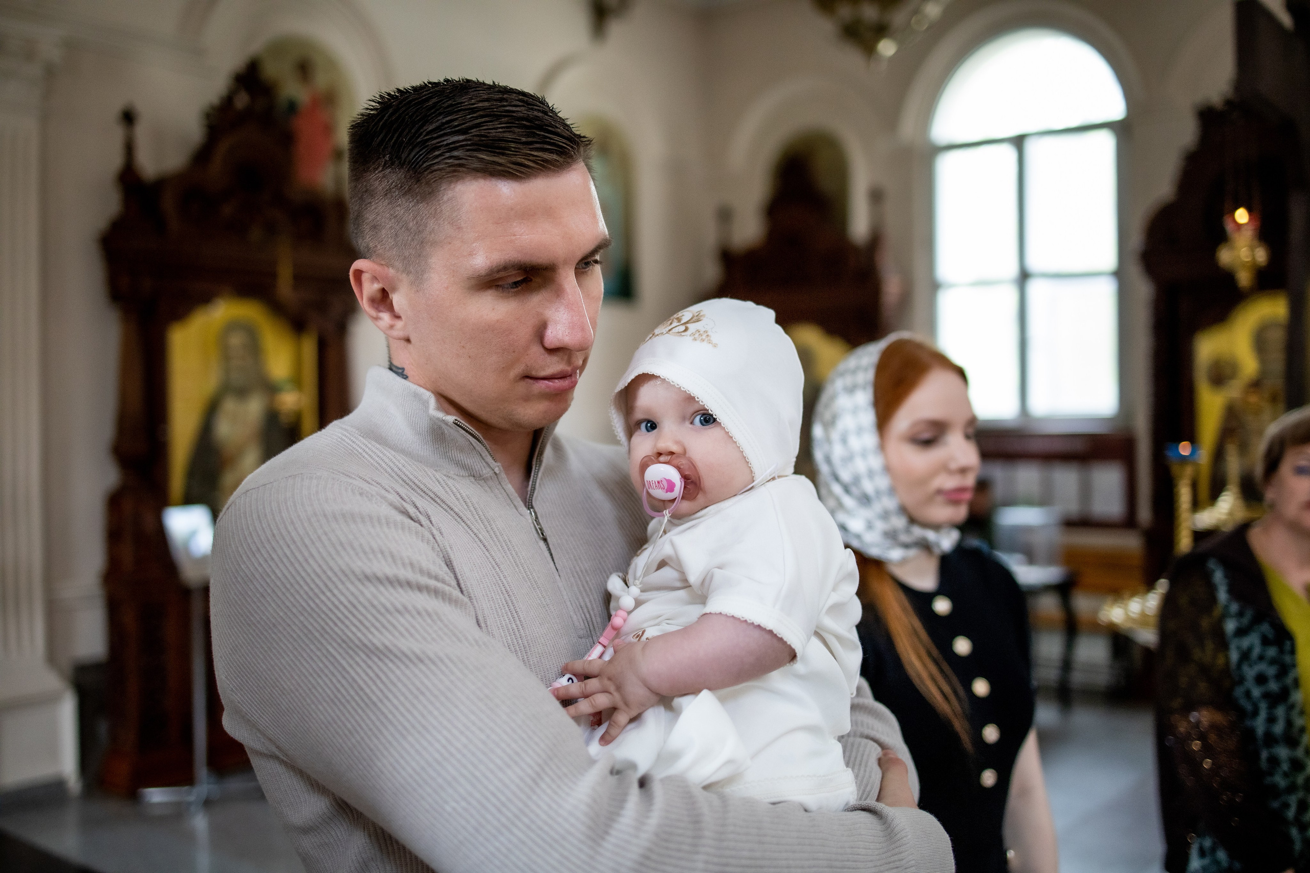 Крещение Софии. Фотограф Надежда Лукьянова