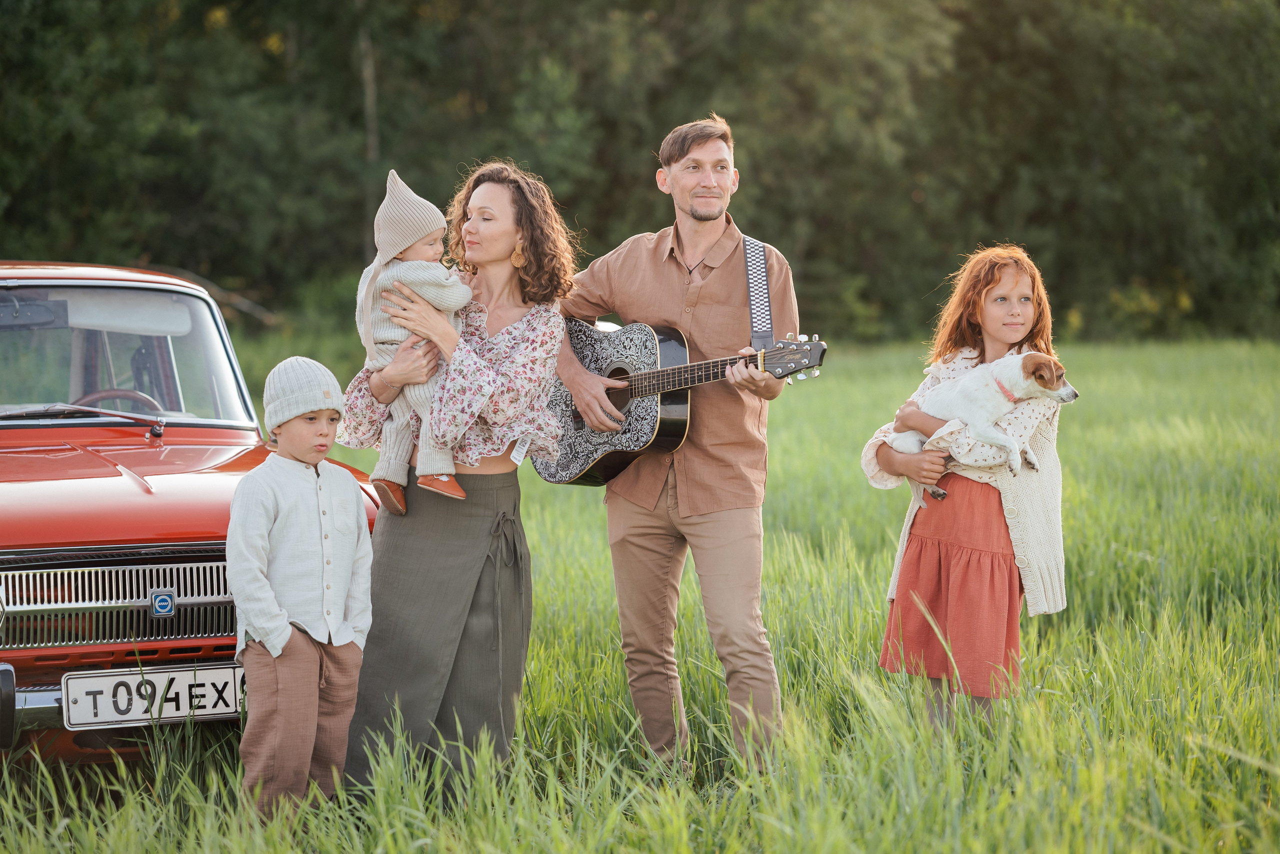 Владимир & Яна с детками. Семейный и детский фотограф в Екатеринбурге Валерия Нагибина