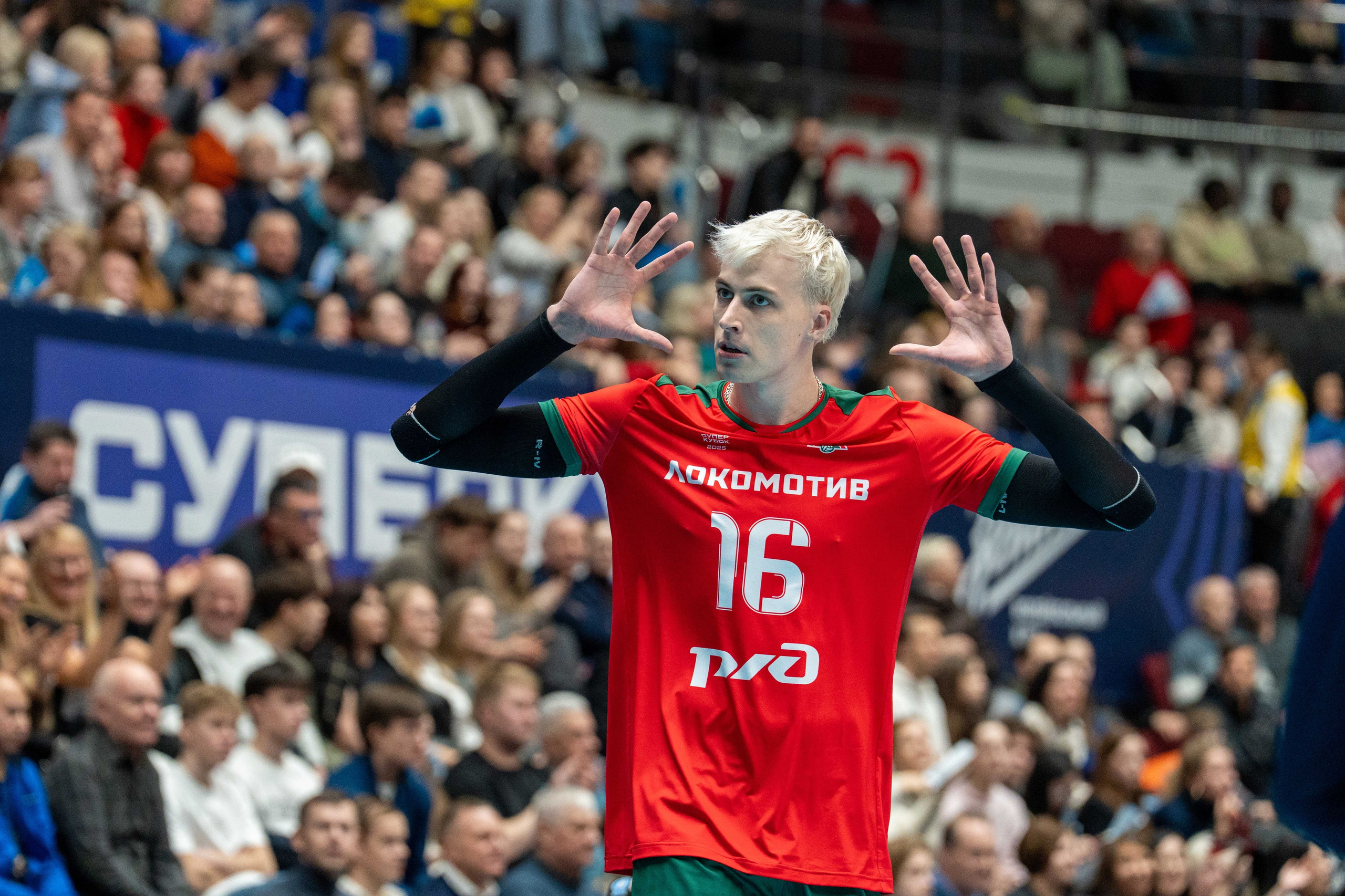 Зенит-Казань — Локомотив: финал Суперкубка России 2025 | волейбол, фотогалерея — Антон Гауф. Спортивный фотограф в Санкт-Петербурге | Антон Гауф