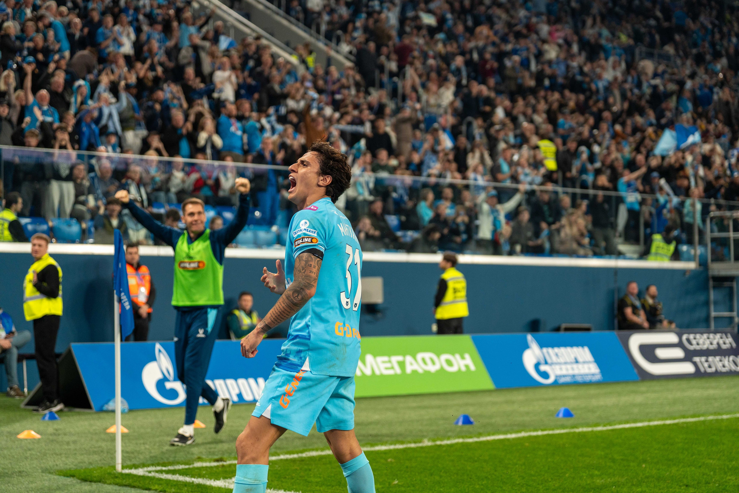 Зенит — Динамо (Москва): фотогалерея РПЛ, 13 тур на Газпром Арене | Антон Гауф. Спортивный фотограф в Санкт-Петербурге | Антон Гауф