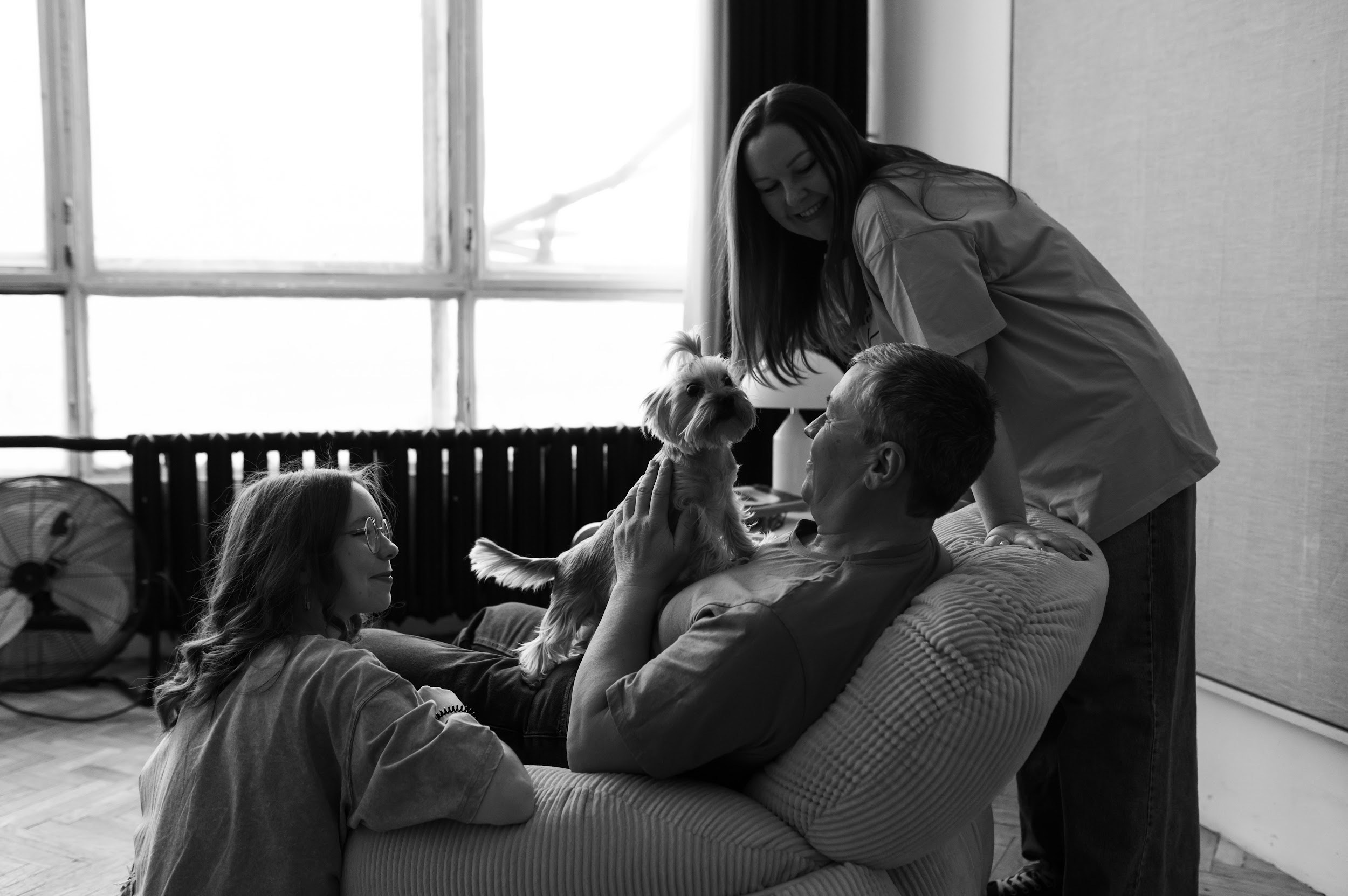 Семья. Минимализм. Фотограф Марина Росси