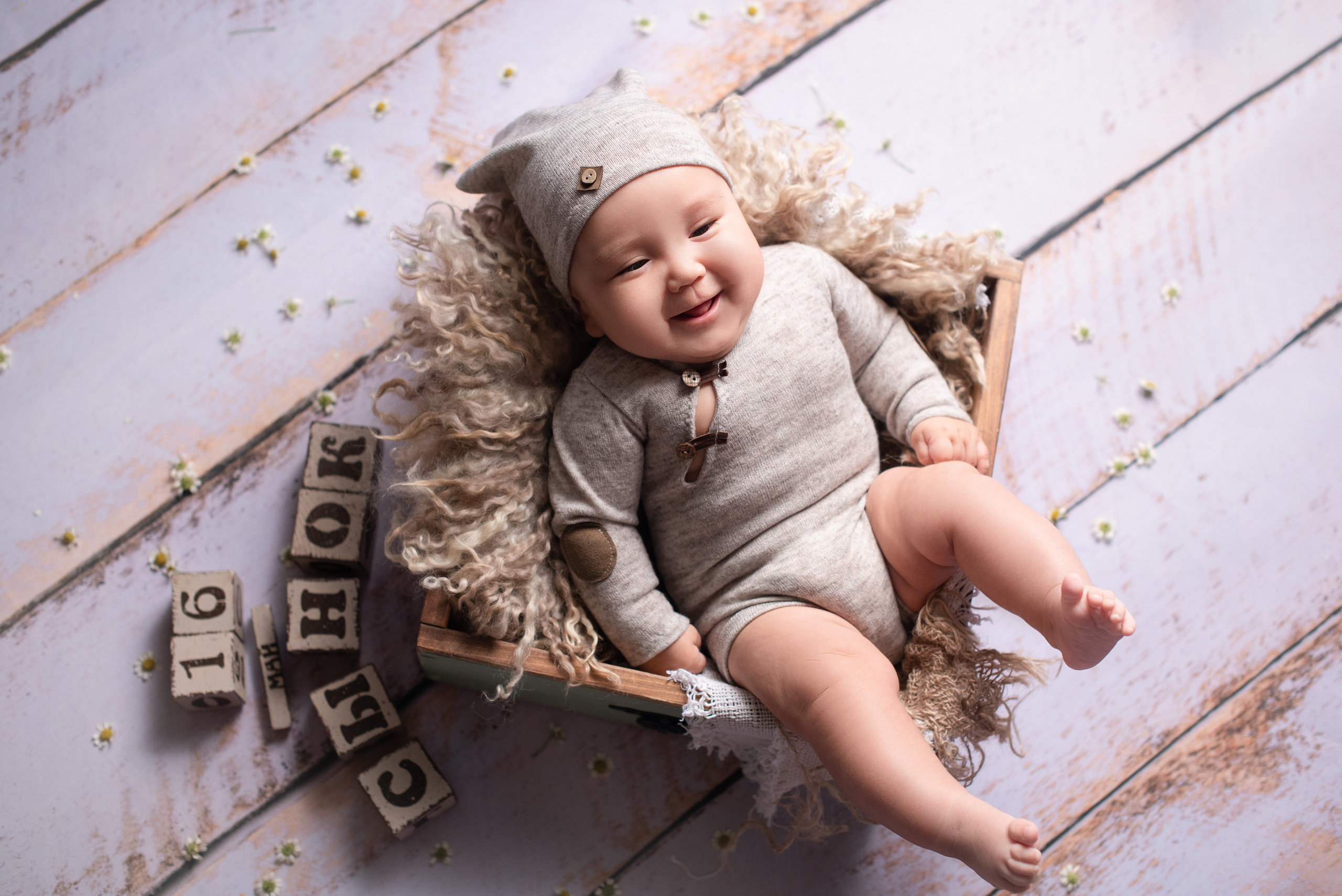 Малыши до года. Фотограф Новорожденных во Владивостоке Ольга Галаницкая