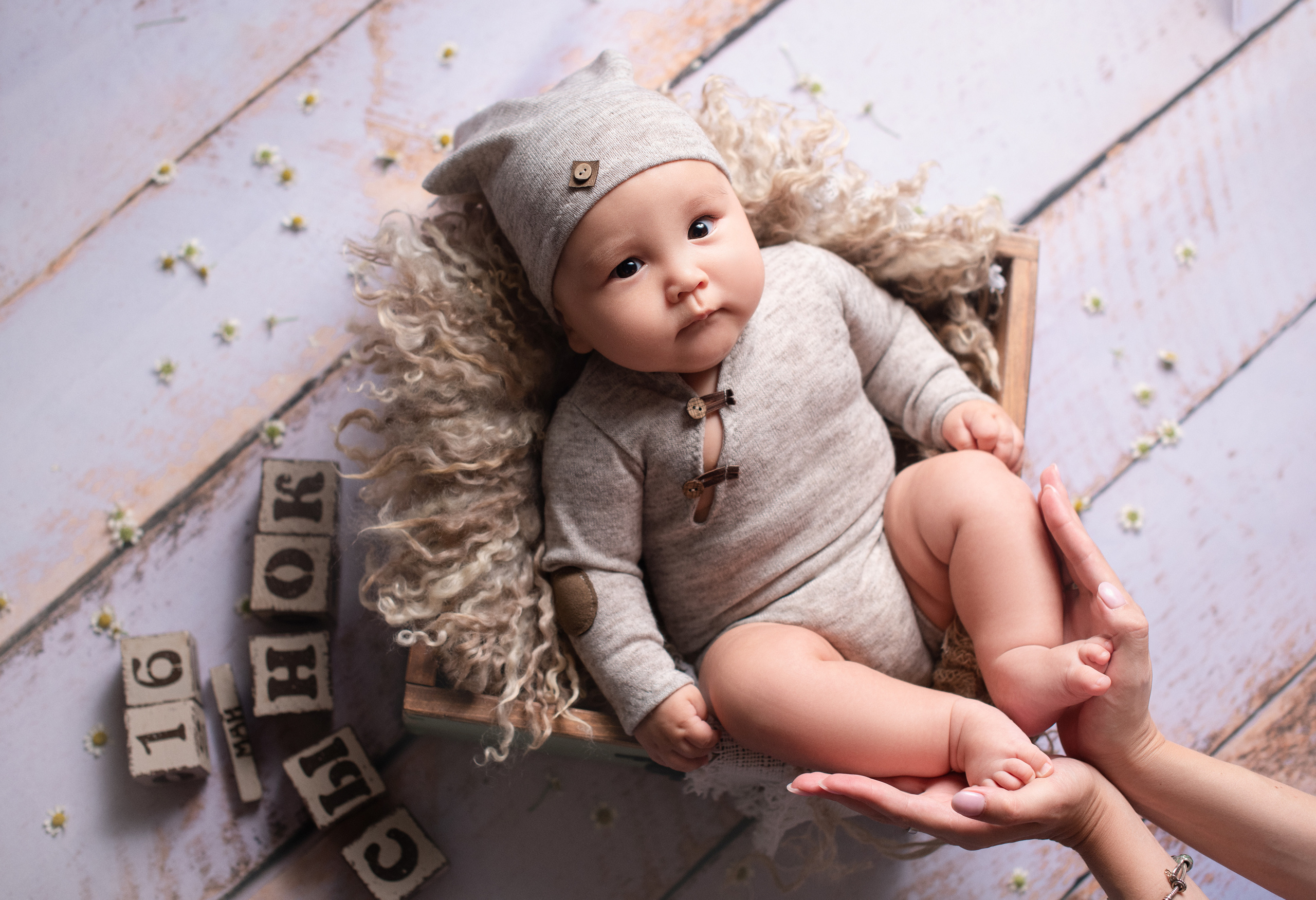 Малыши до года. Фотограф Новорожденных во Владивостоке Ольга Галаницкая