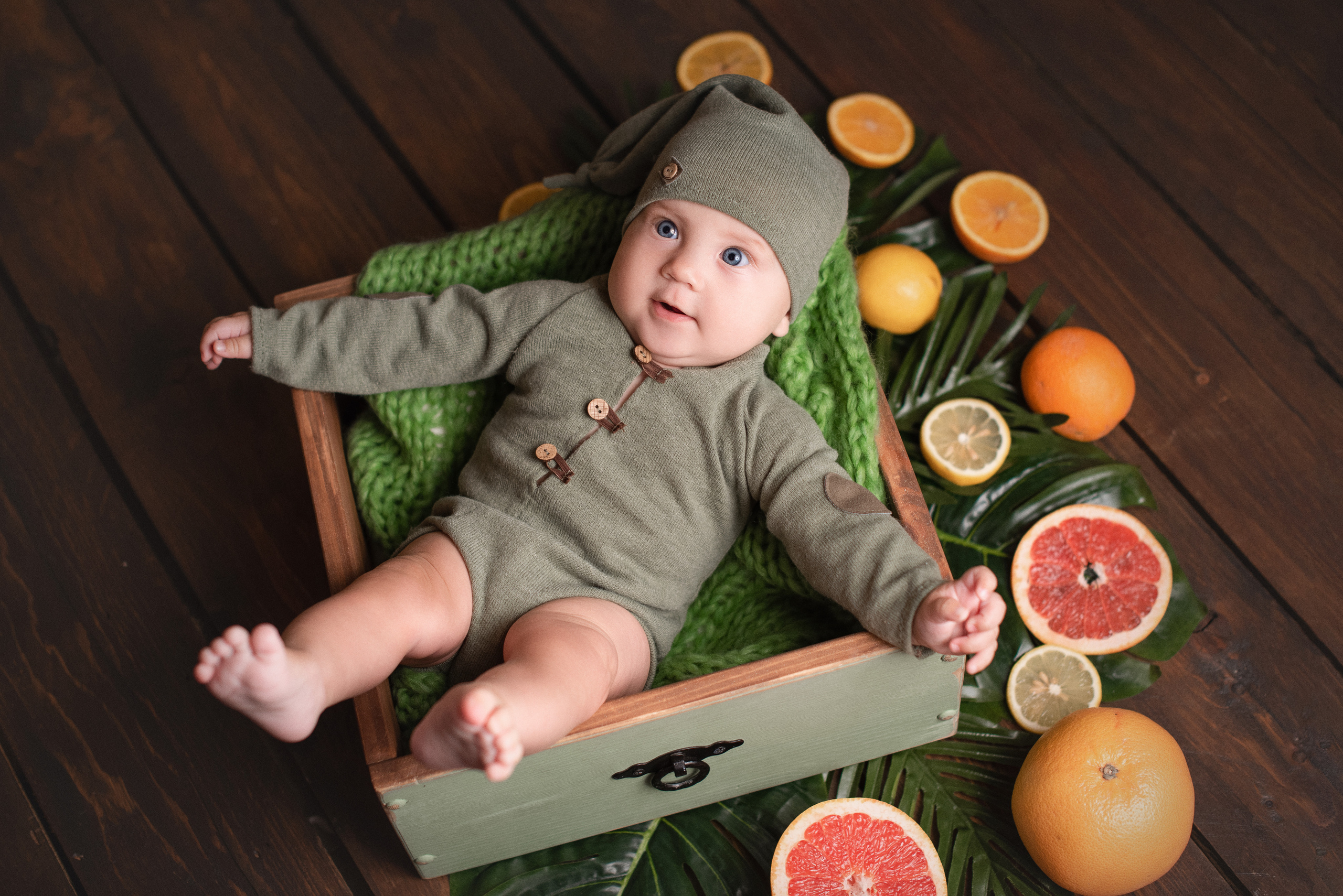 Малыши до года. Фотограф Новорожденных во Владивостоке Ольга Галаницкая