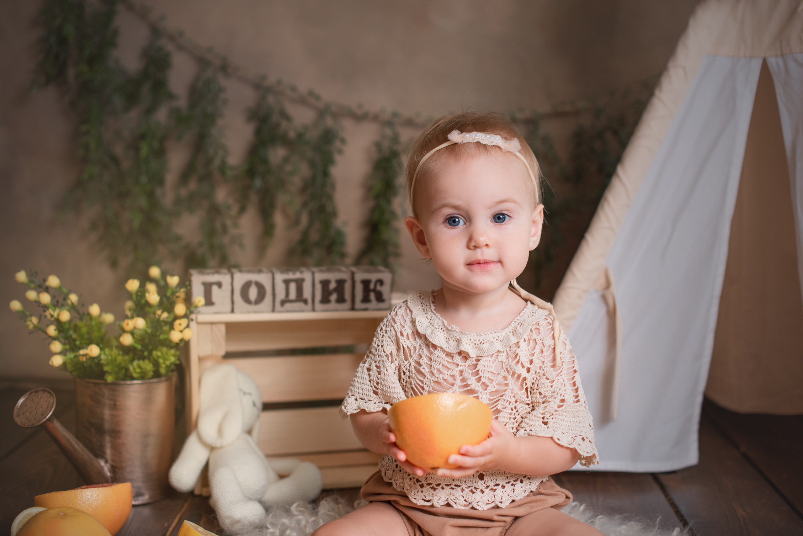 Годики. Фотограф Новорожденных во Владивостоке Ольга Галаницкая