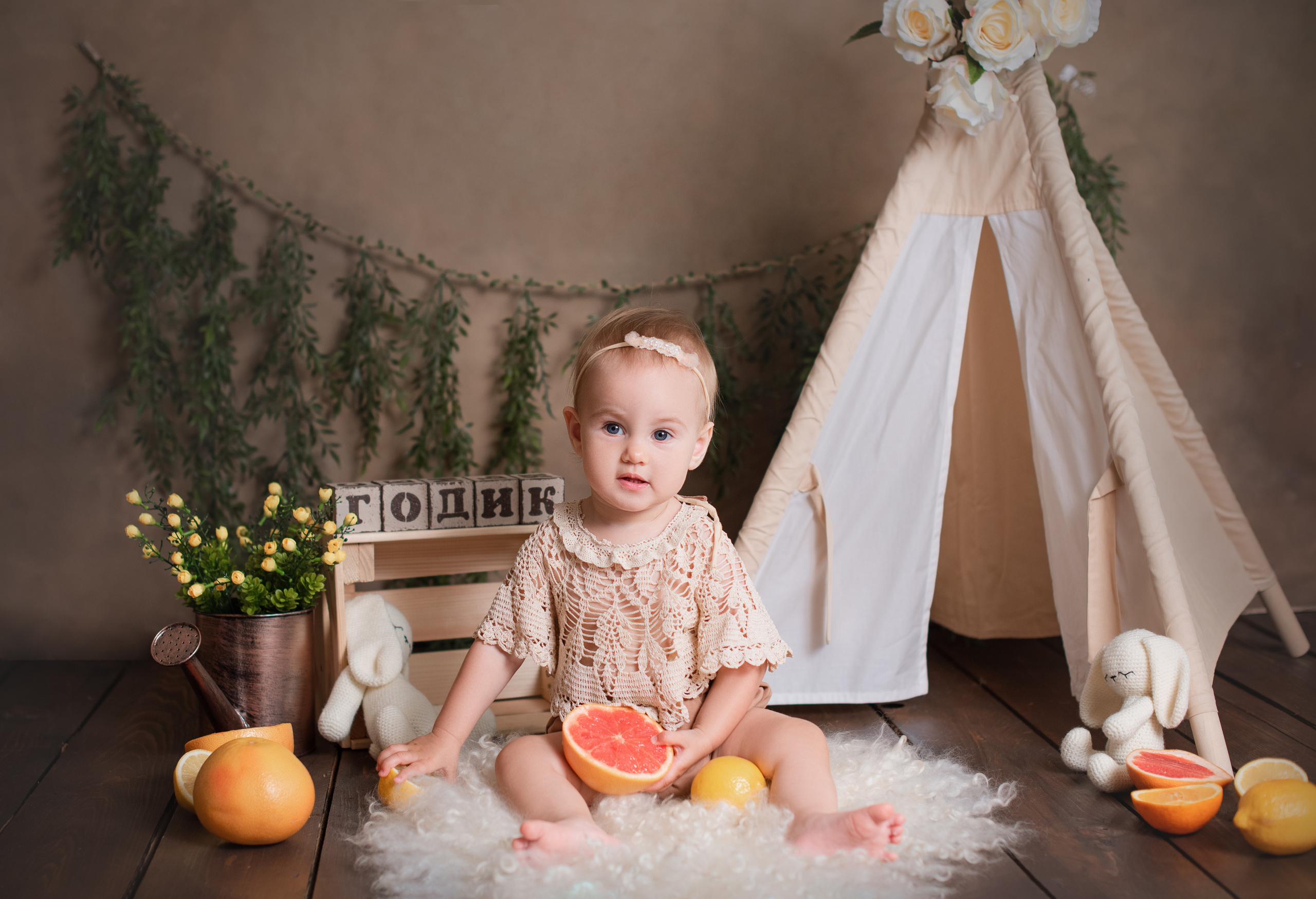Годики. Фотограф Новорожденных во Владивостоке Ольга Галаницкая