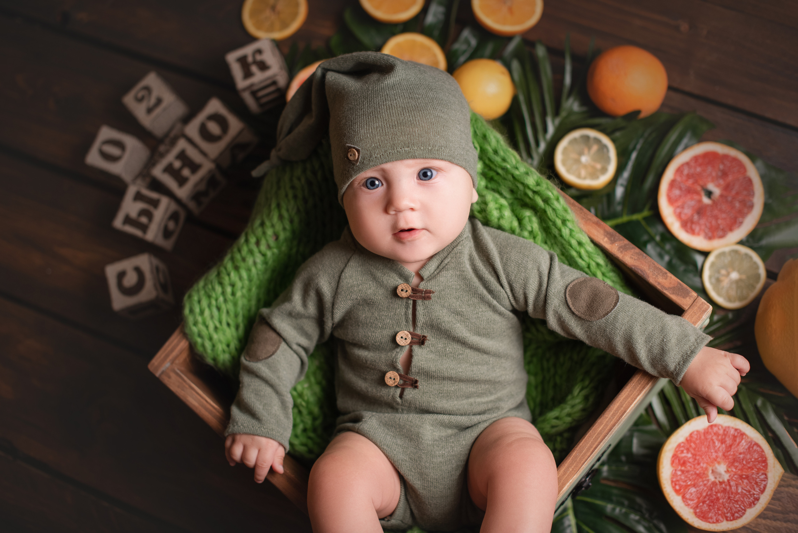 Малыши до года. Фотограф Новорожденных во Владивостоке Ольга Галаницкая
