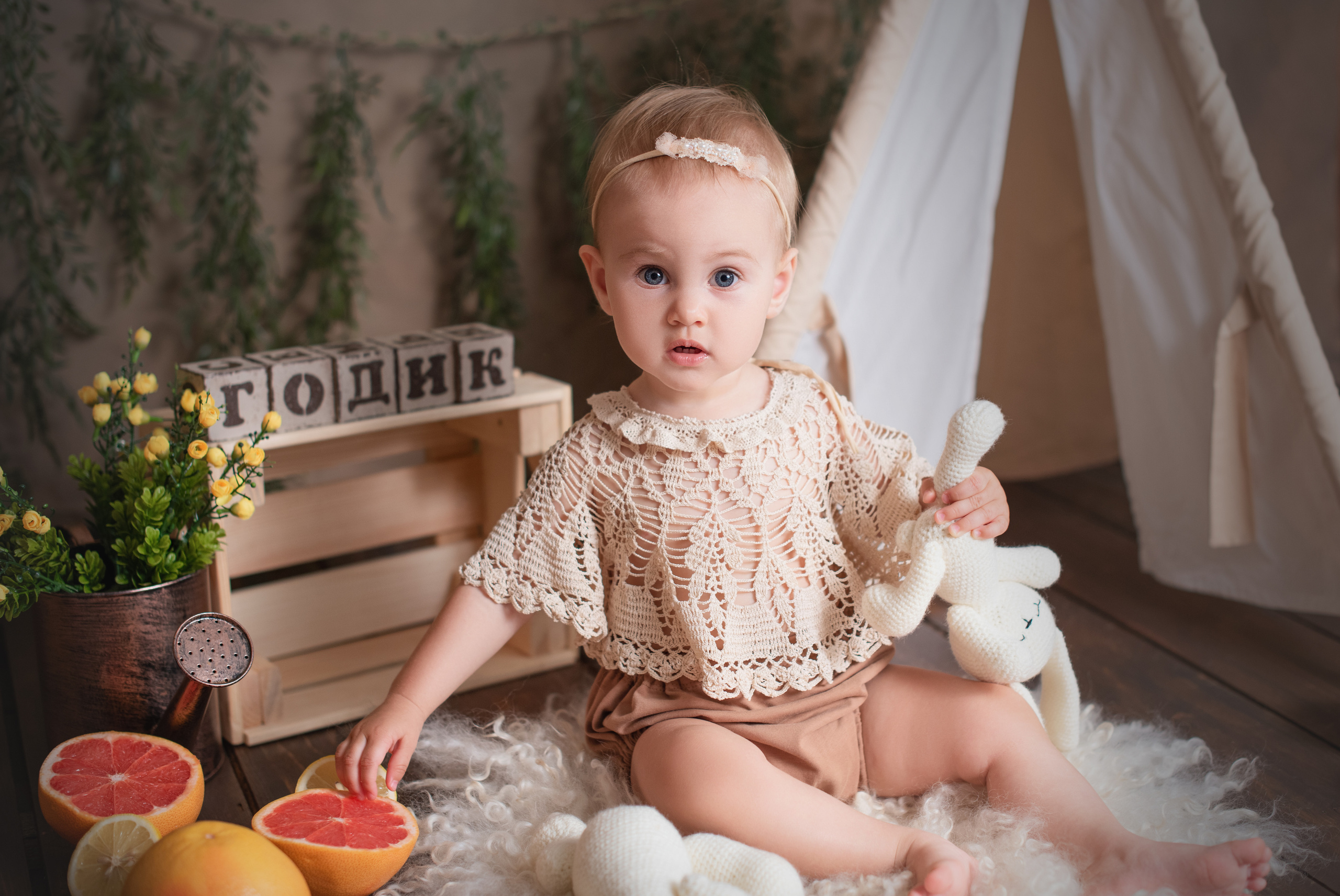 Годики. Фотограф Новорожденных во Владивостоке Ольга Галаницкая