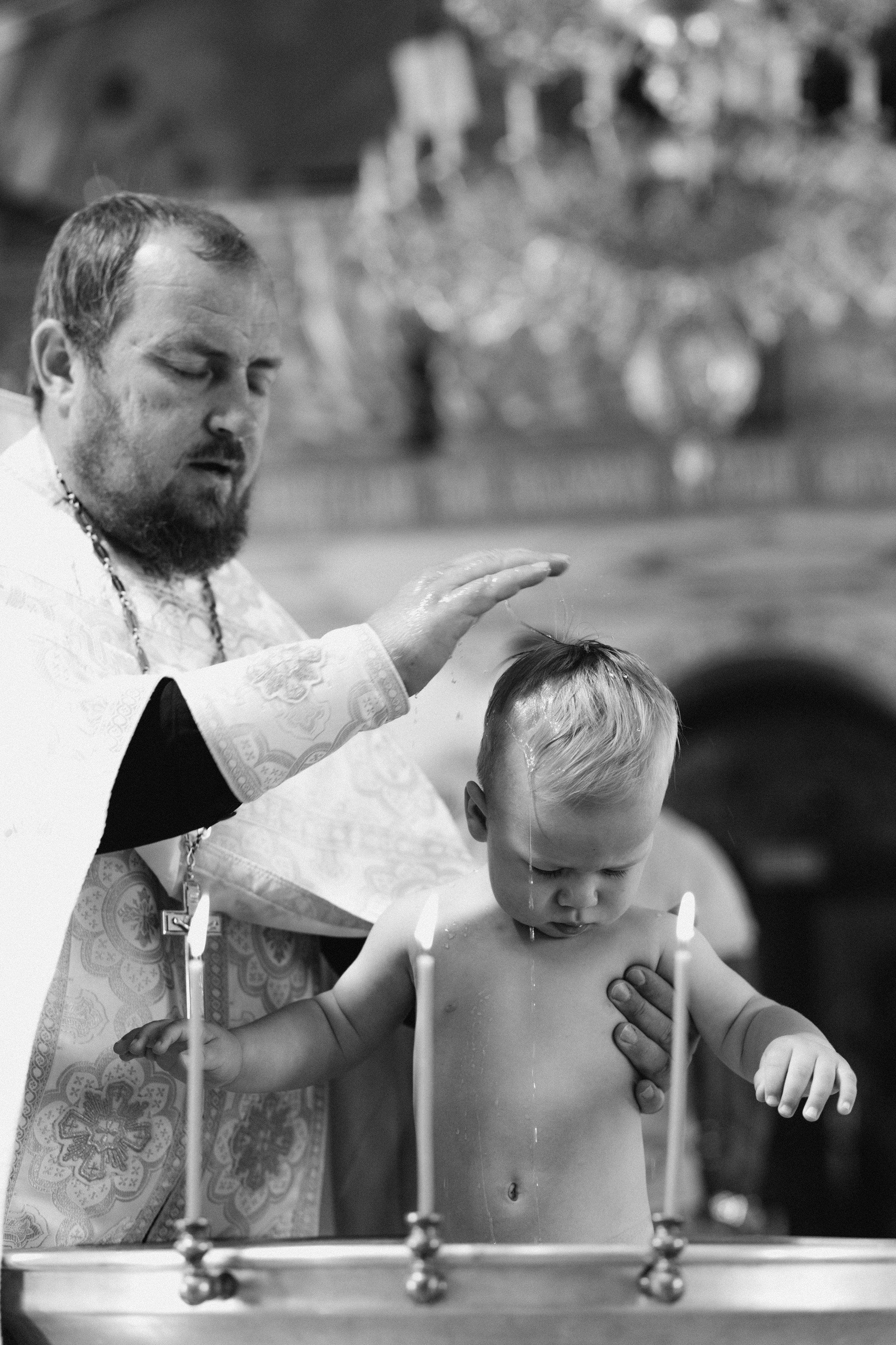 Крещение Максима. Семейный фотограф в Волгодонске Краченцева Анна