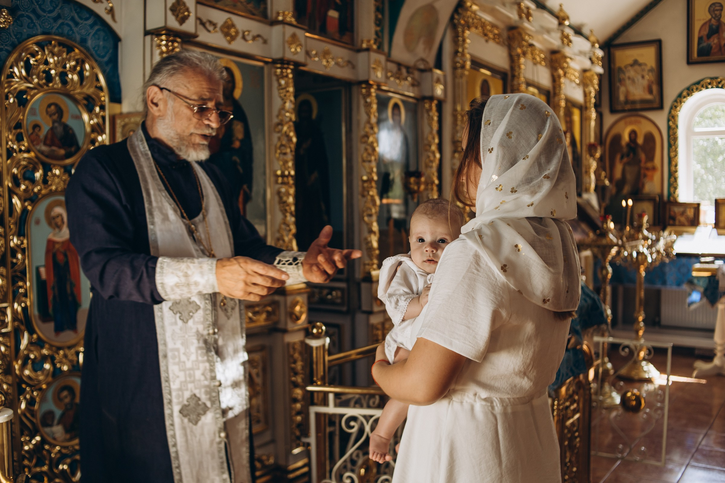 Крещение Дмитрия. Семейный фотограф в Волгодонске Краченцева Анна