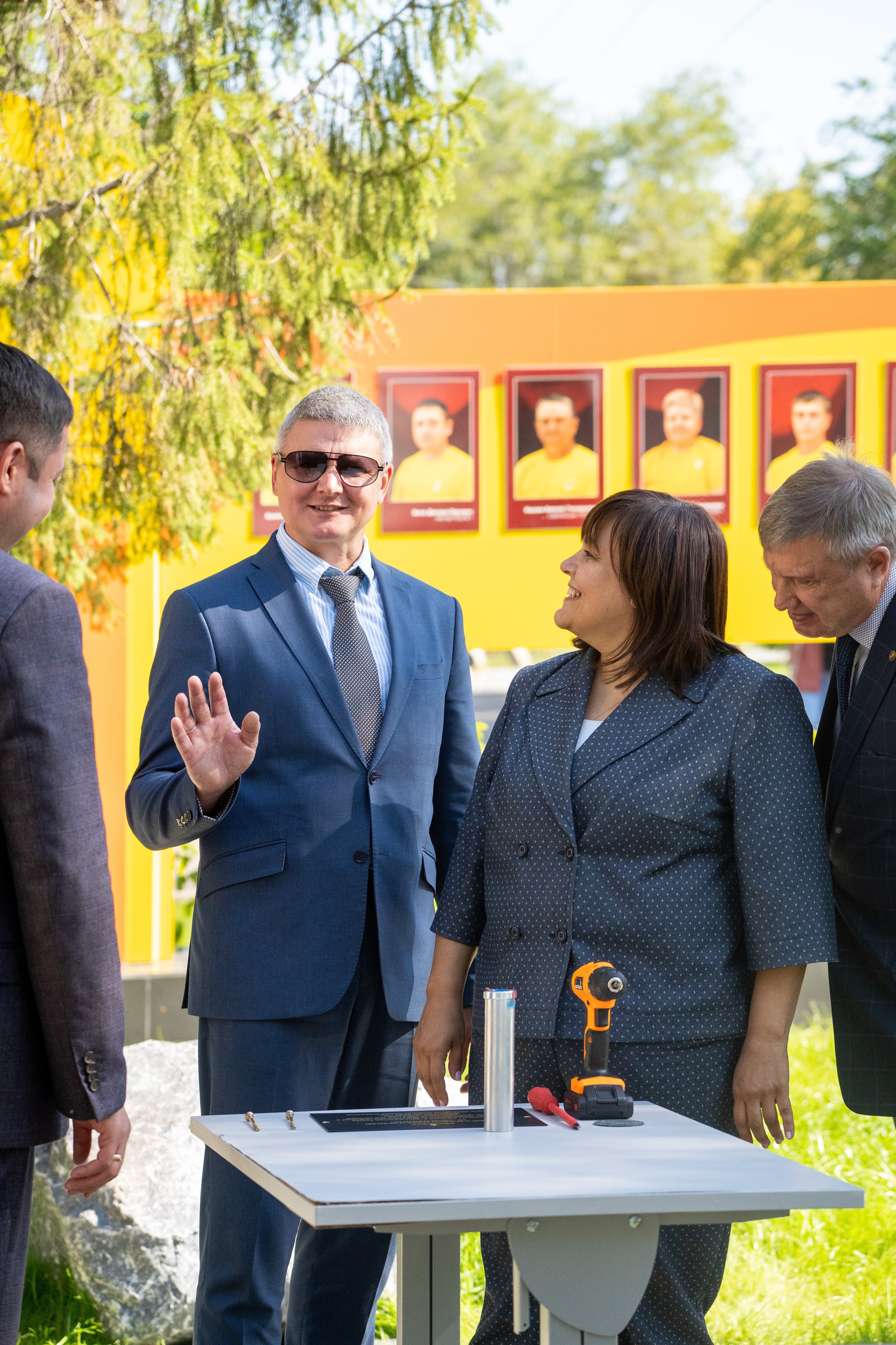 Открытие сквера Снабженца. Фотограф в Самаре Иван Булатов