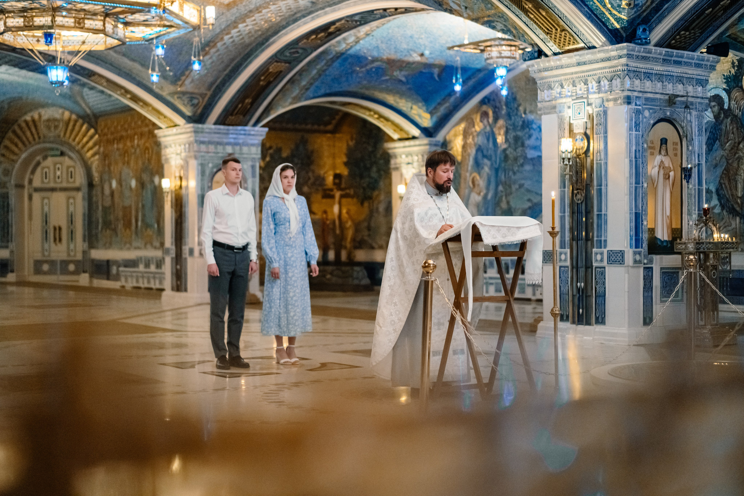 Венчание Анны и Вадима. Семейный фотограф Одинцово Москва Наталия Черенкова