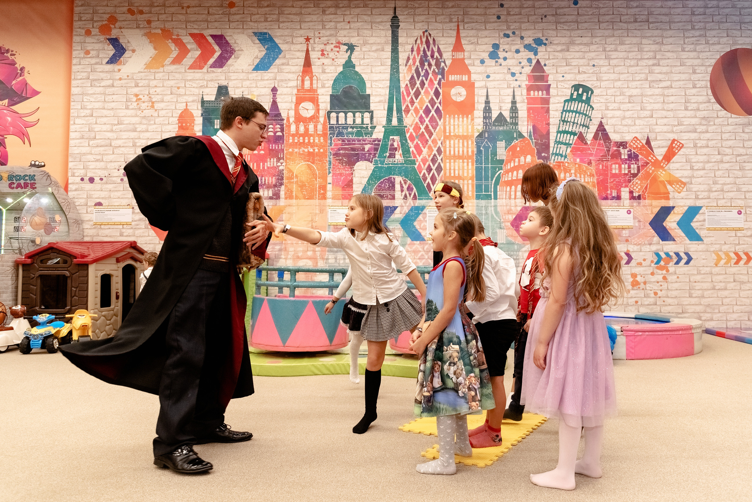 Тематическое ДР в Kids Rock Cafe